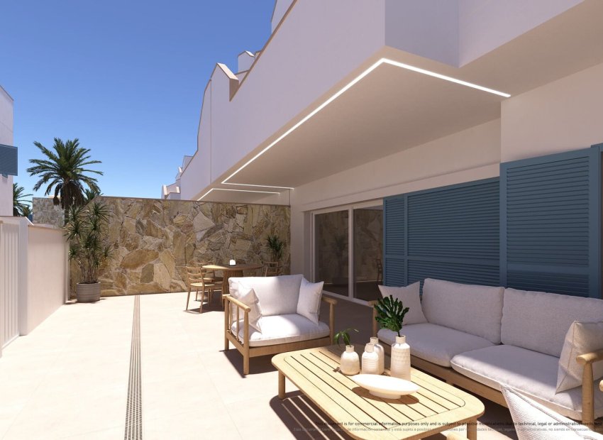 Obra nueva - Bungalow - Jardín -
Torre de la Horadada