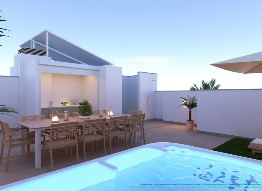Obra nueva - Bungalow - Jardín -
Torre de la Horadada