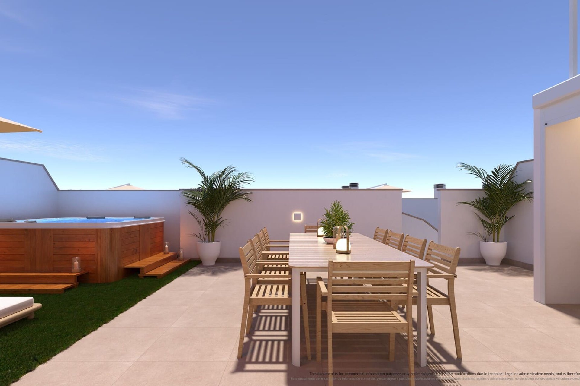 Obra nueva - Bungalow - Jardín -
Torre de la Horadada