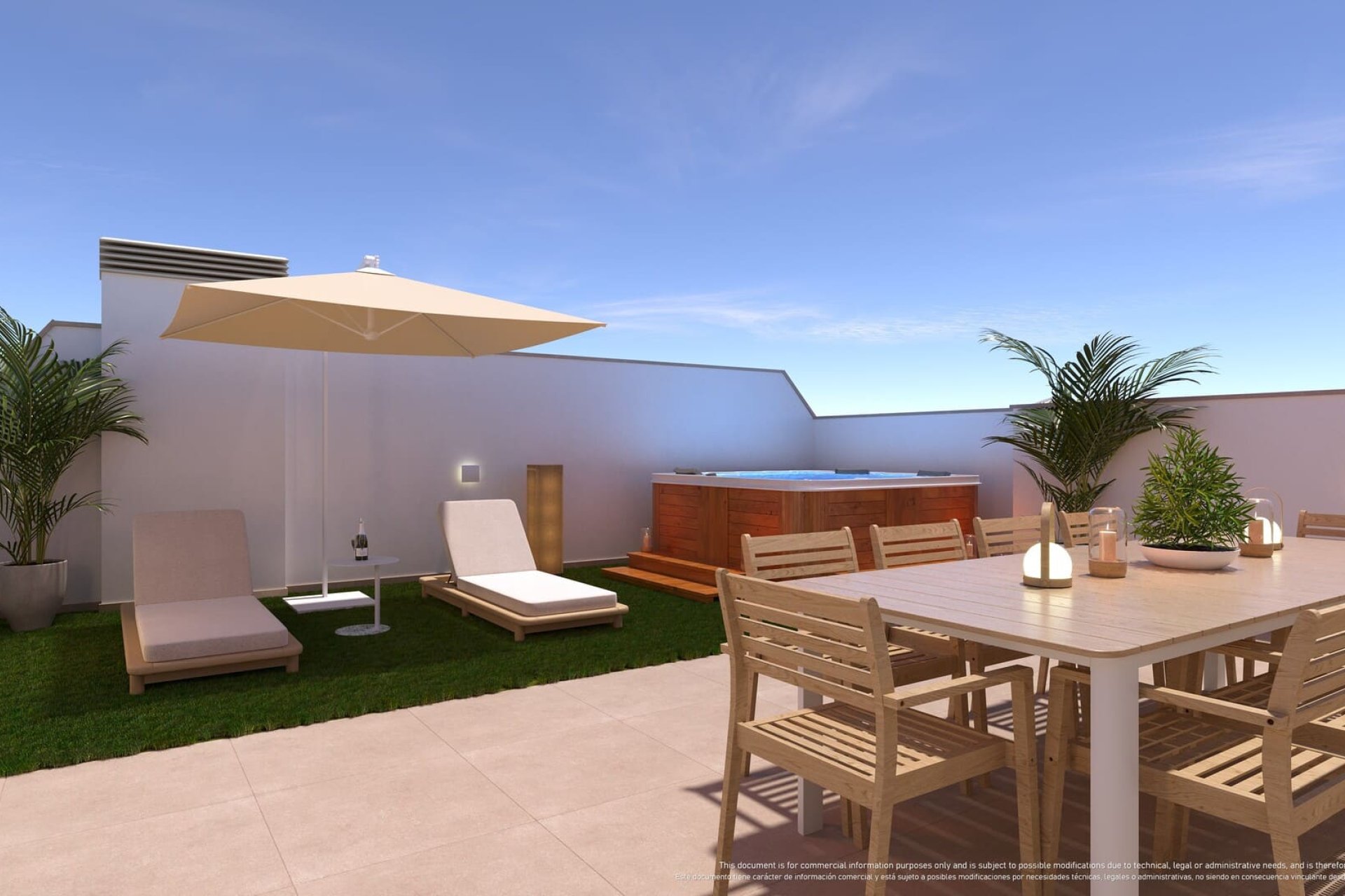 Obra nueva - Bungalow - Jardín -
Torre de la Horadada