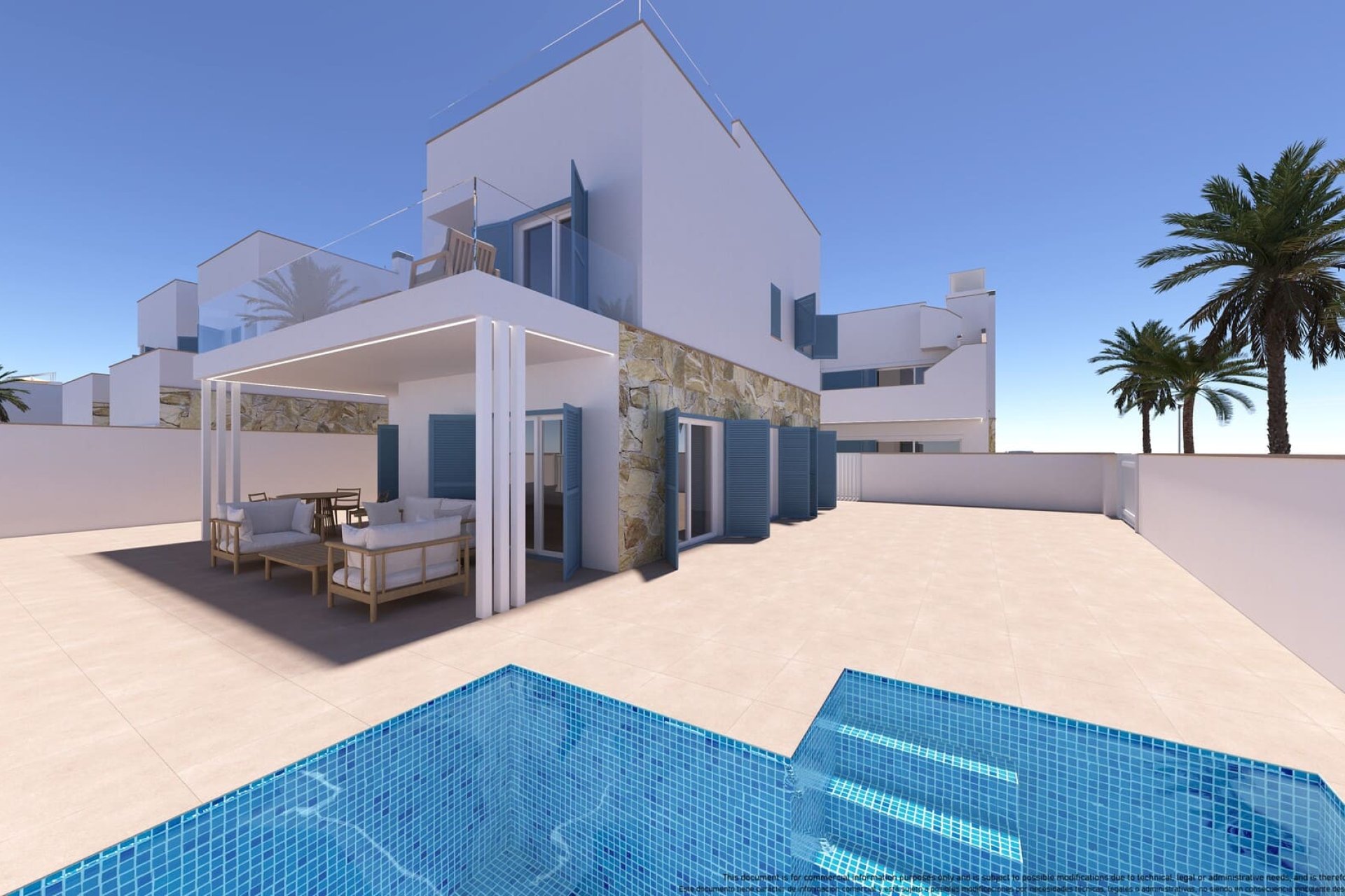 Obra nueva - Bungalow - Jardín -
Torre de la Horadada