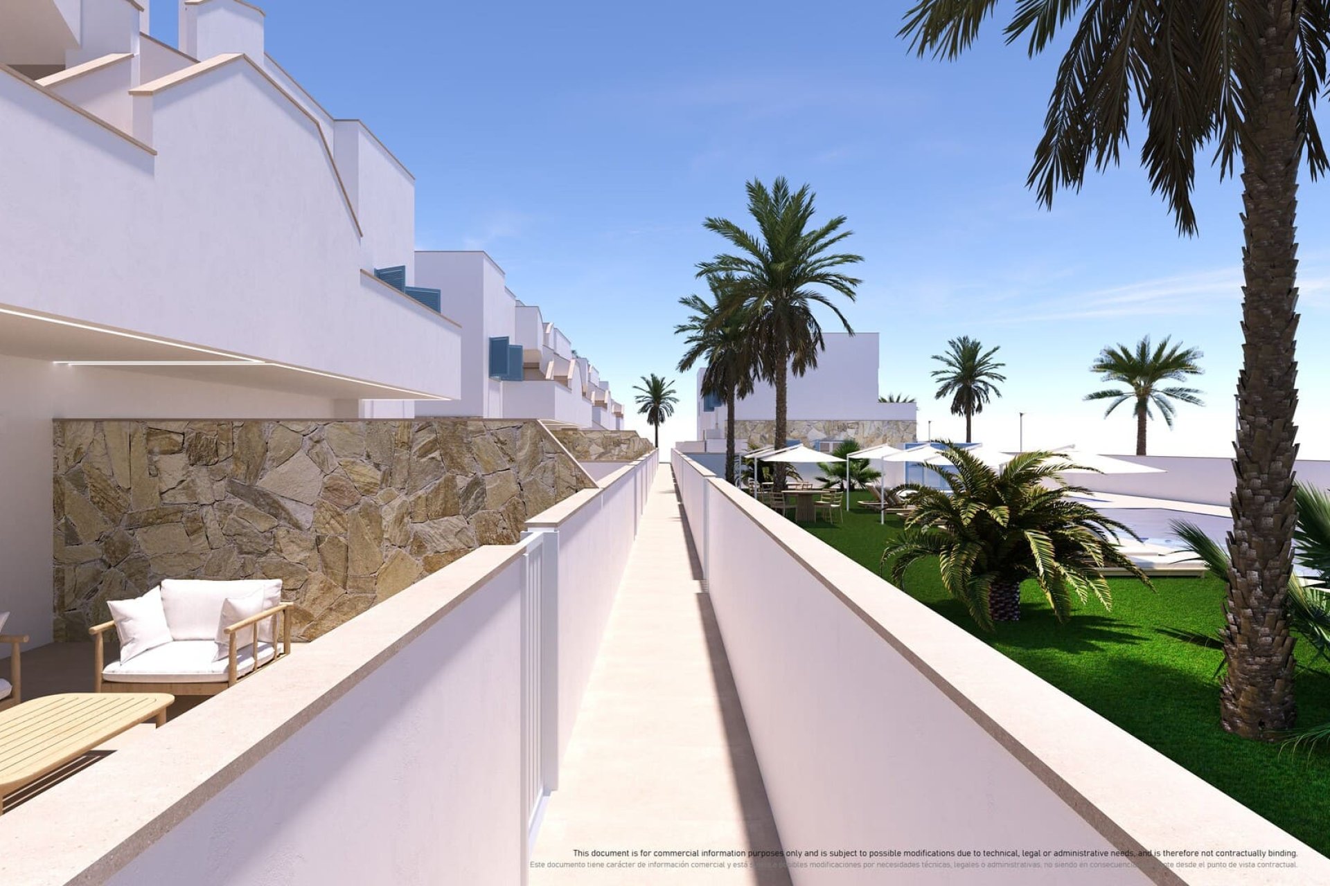 Obra nueva - Bungalow - Jardín -
Torre de la Horadada