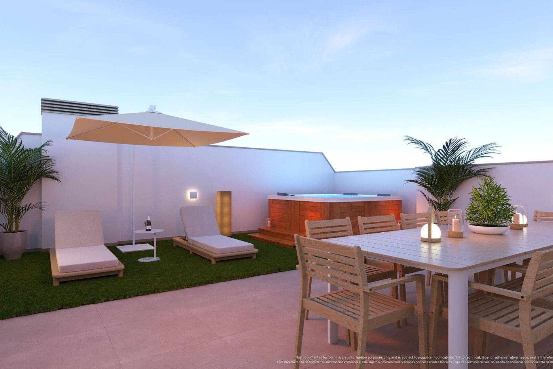 Obra nueva - Bungalow - Jardín -
Torre de la Horadada