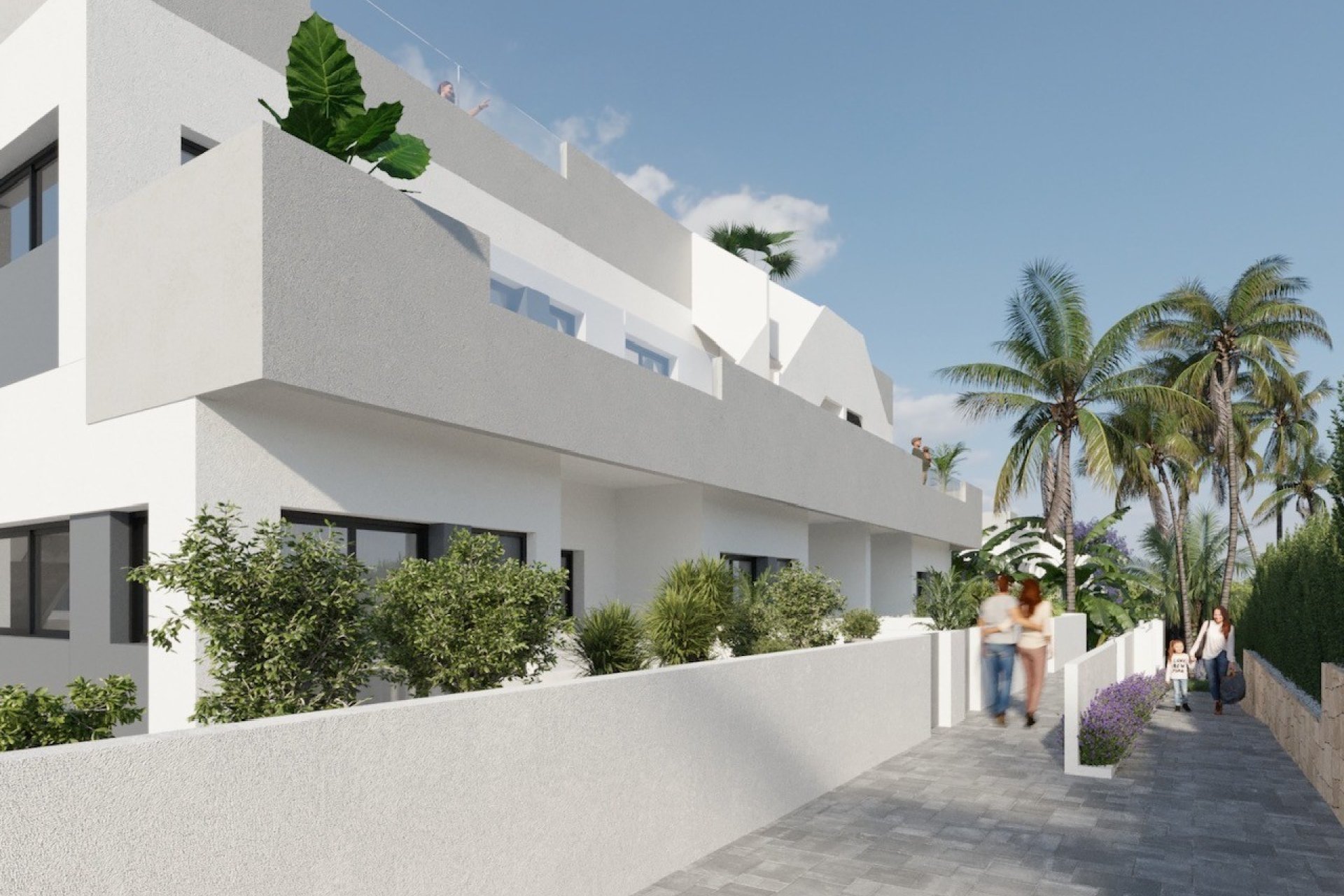 Obra nueva - Bungalow - Jardín -
Torrevieja