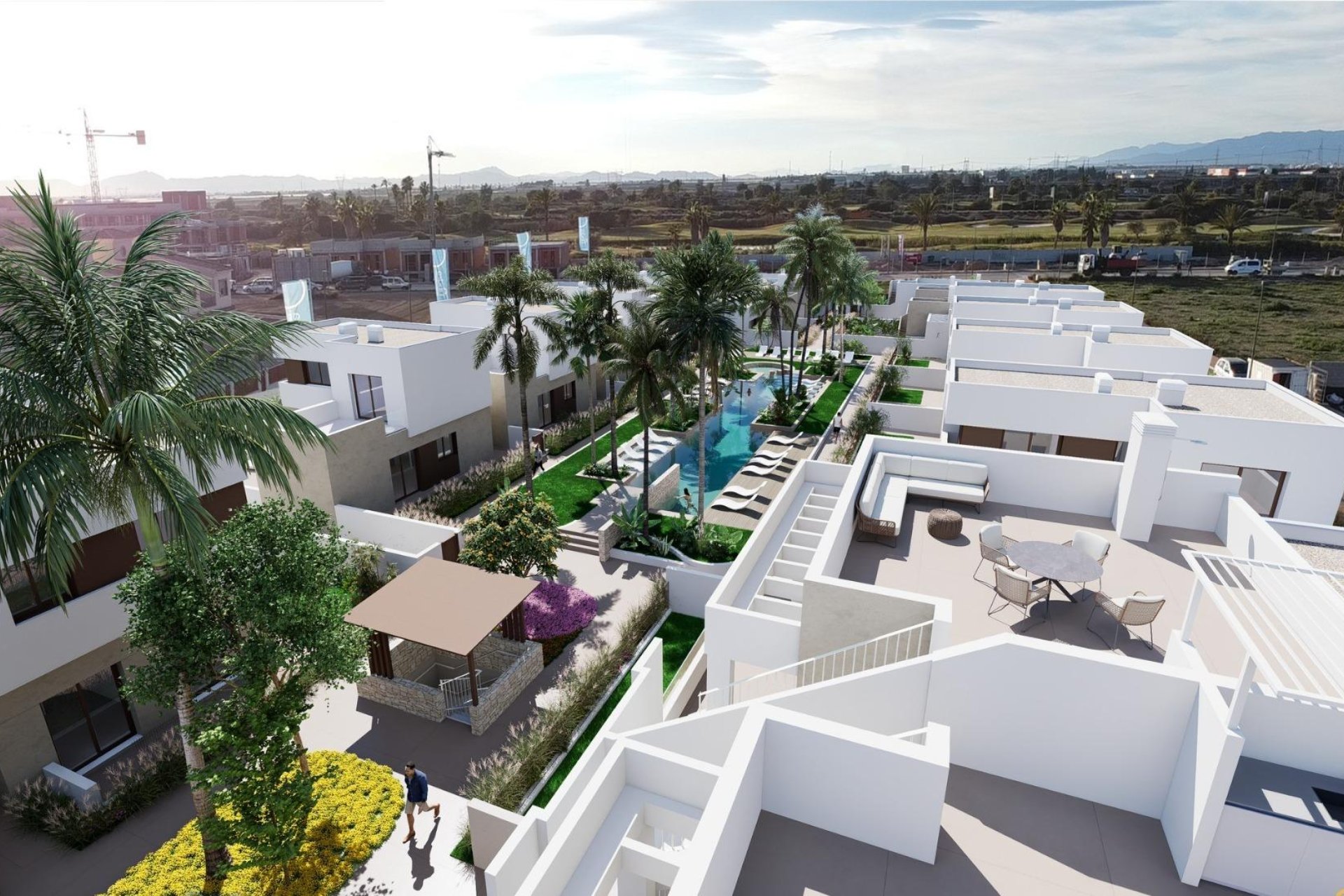 Obra nueva - Bungalow -
Los Alcazares - Serena Golf