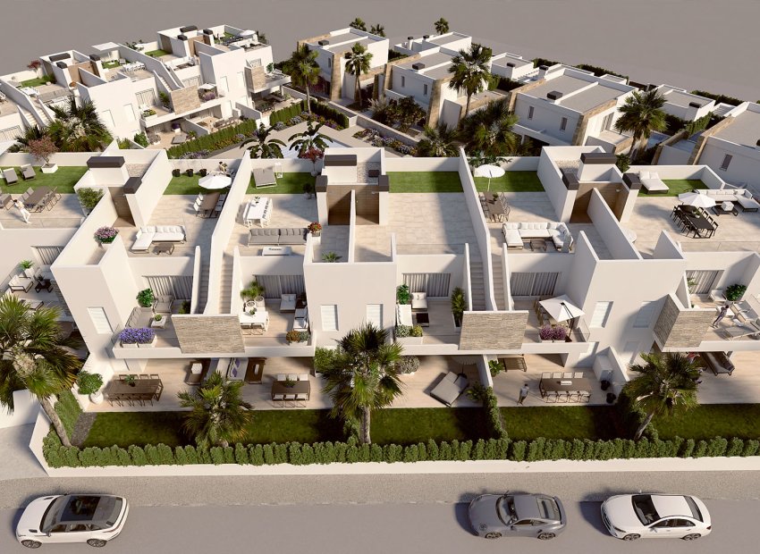Obra nueva - Bungalow - Solarium -
Algorfa - La Finca Golf