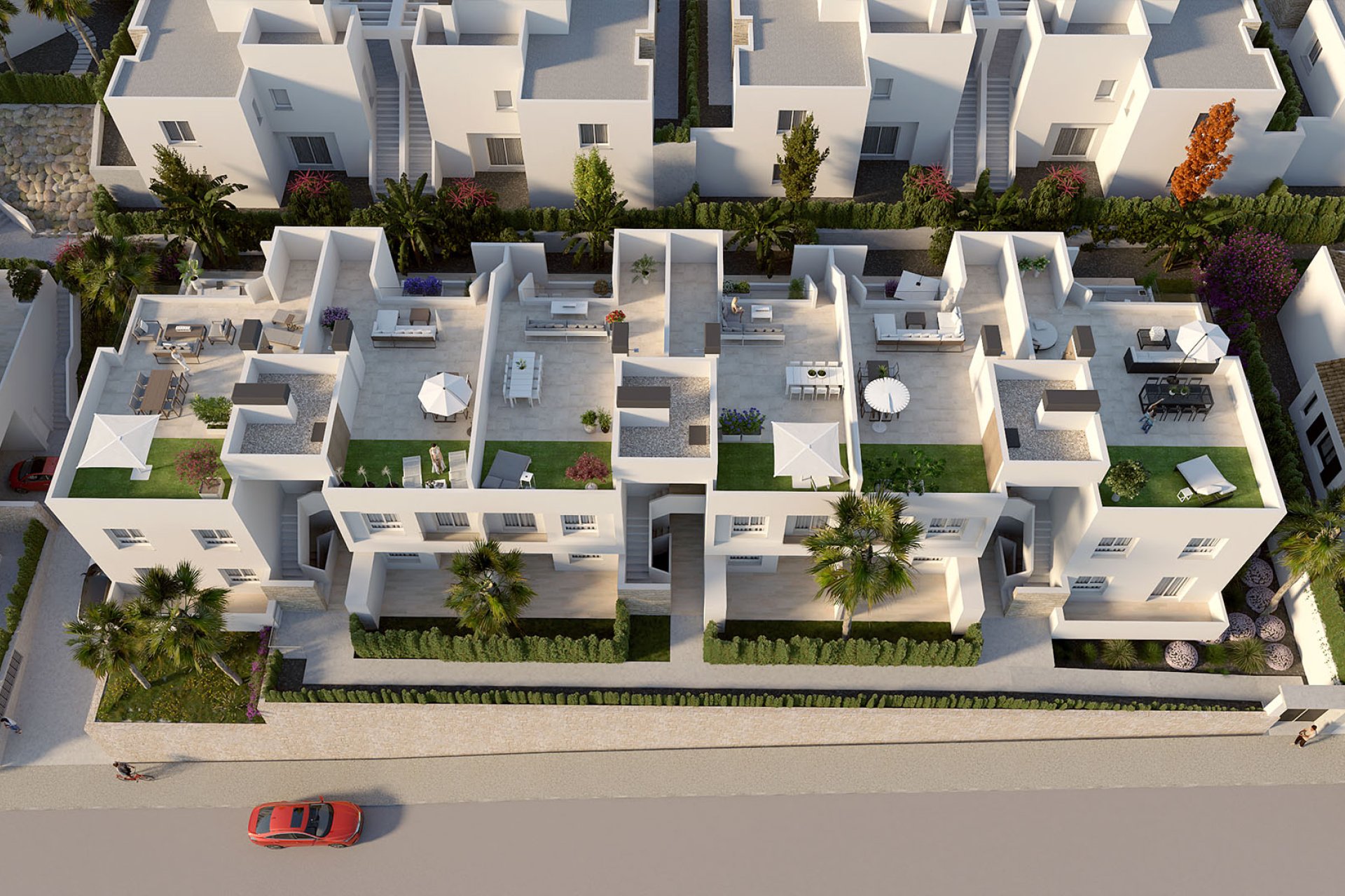 Obra nueva - Bungalow - Solarium -
Algorfa - La Finca Golf