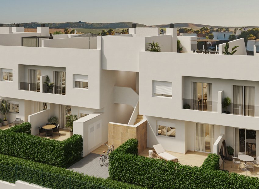 Obra nueva - Bungalow - Solarium -
Algorfa - La Finca Golf