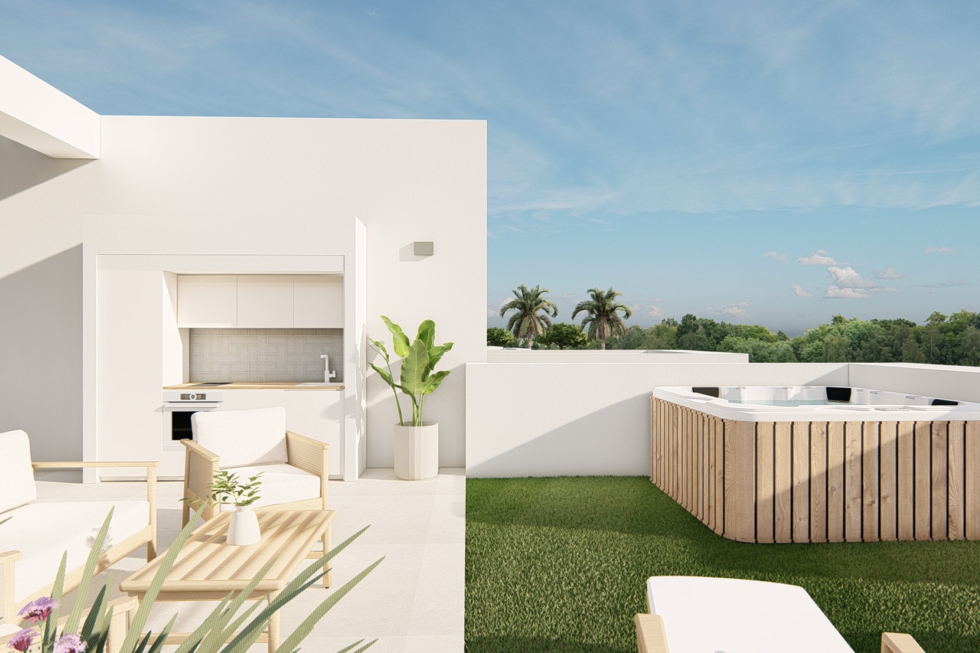 Obra nueva - Bungalow - Solarium -
Ciudad Quesada