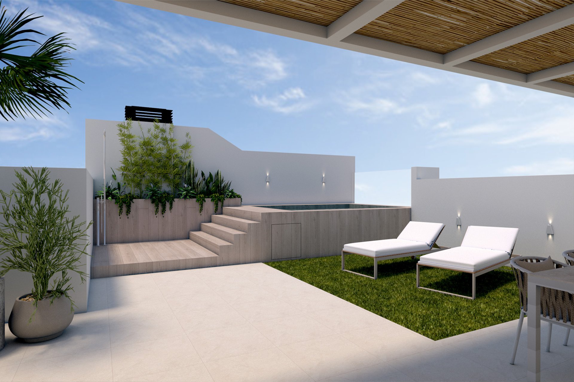 Obra nueva - Bungalow - Solarium -
Pilar de la Horadada