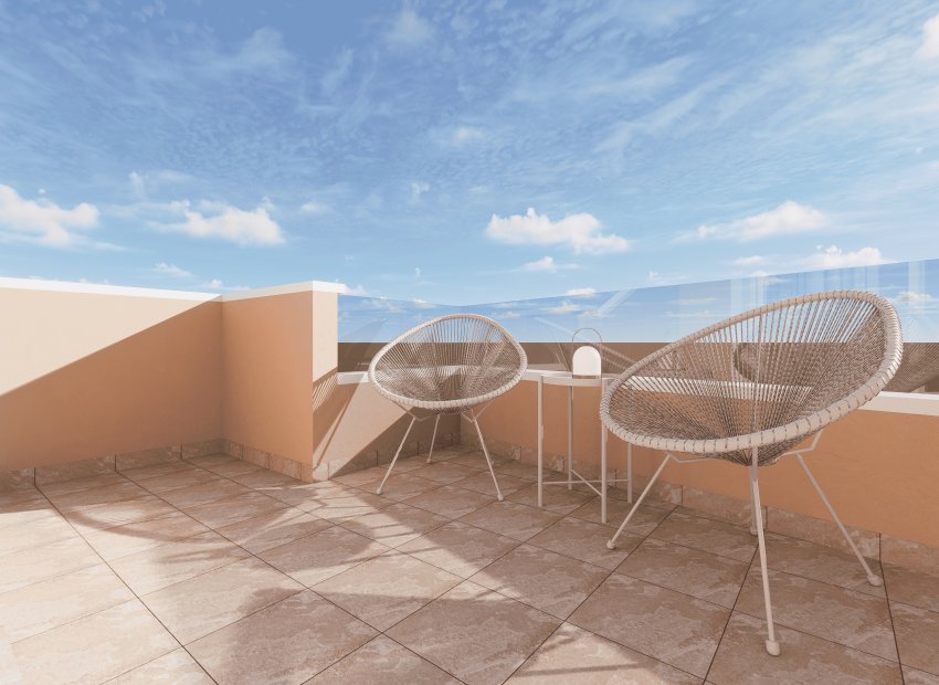 Obra nueva - Bungalow - Solarium -
Pilar de la Horadada