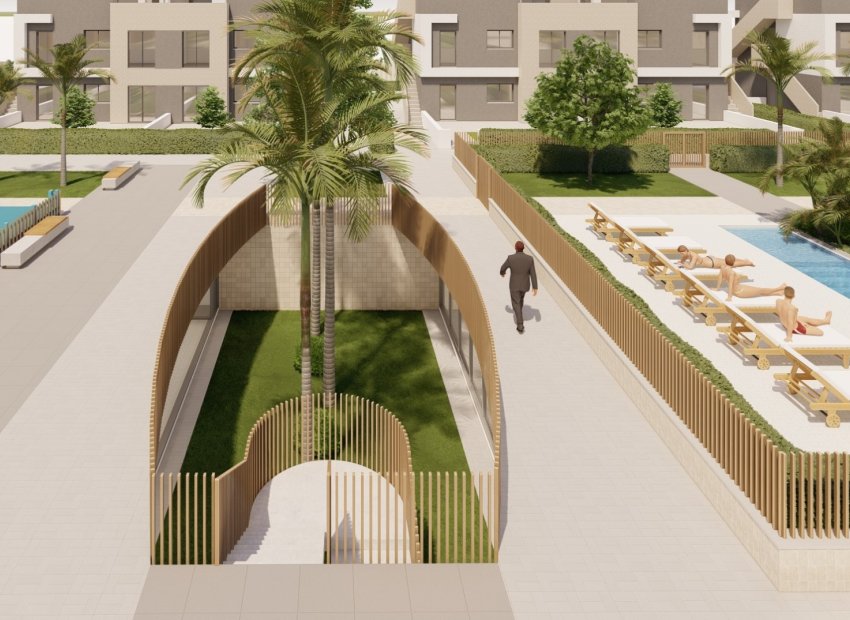 Obra nueva - Bungalow - Solarium -
Pilar de la Horadada