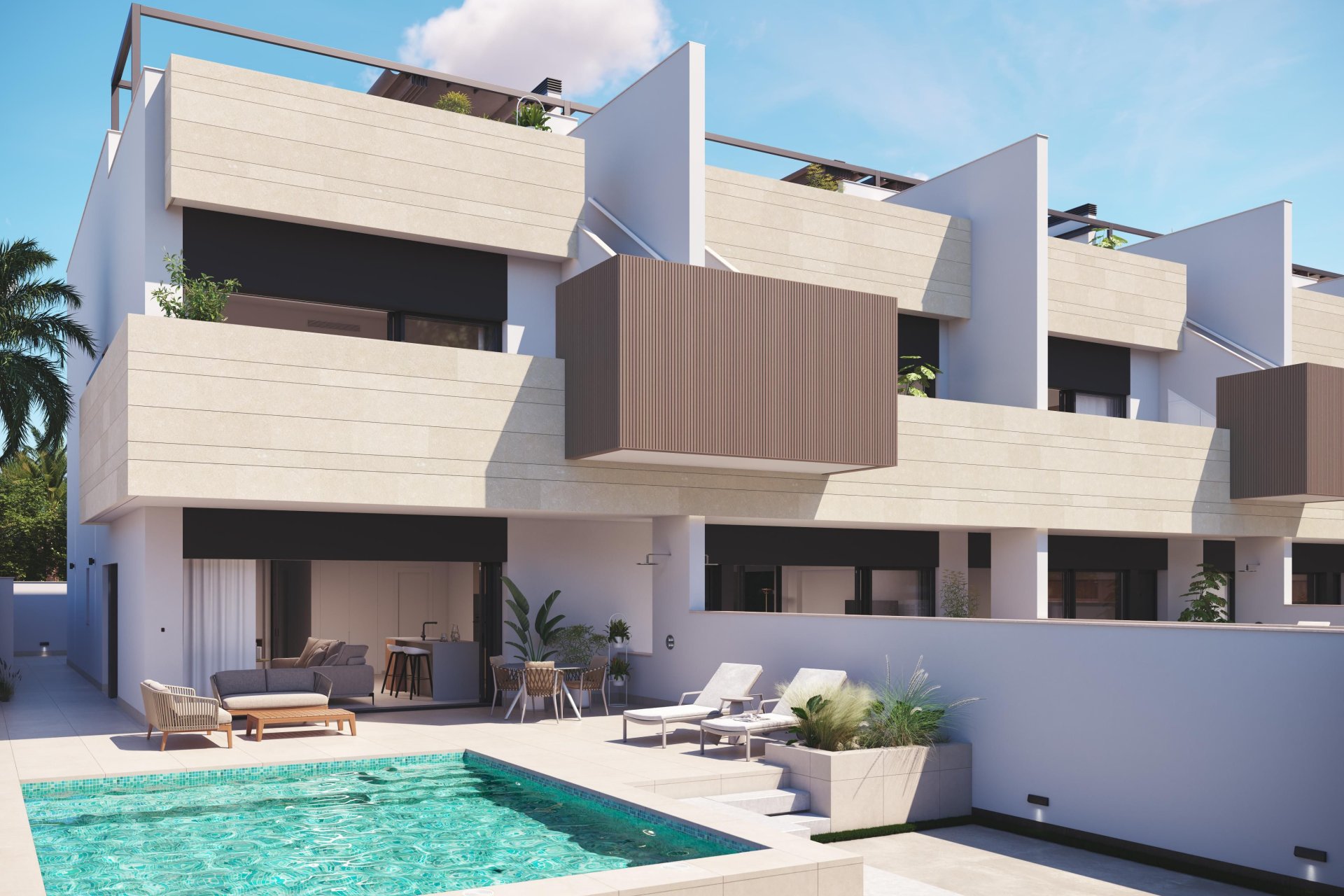 Obra nueva - Bungalow - Solarium -
Pilar de la Horadada