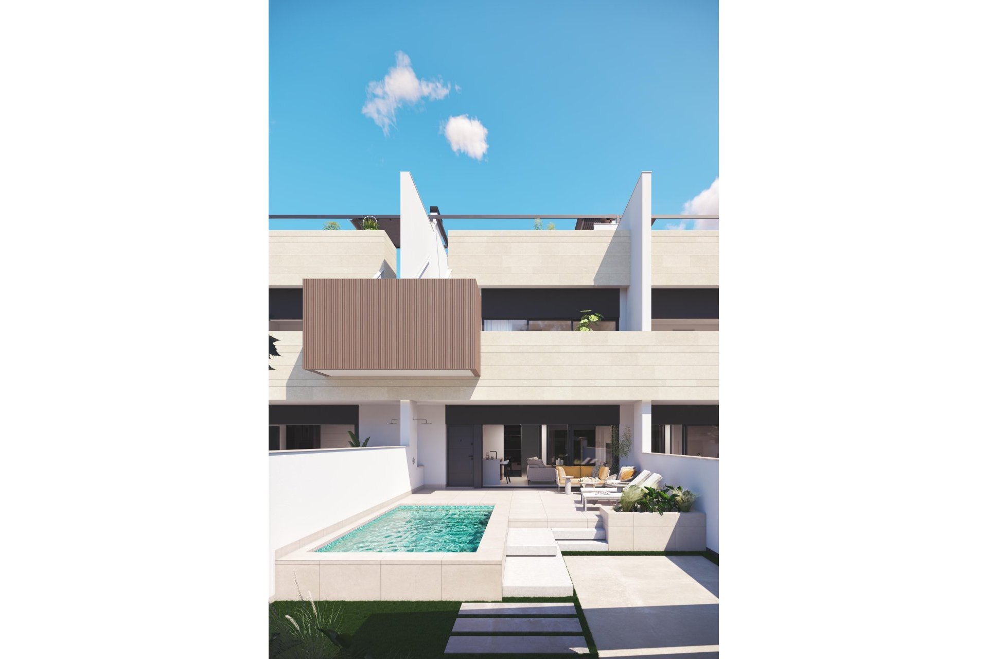 Obra nueva - Bungalow - Solarium -
Pilar de la Horadada