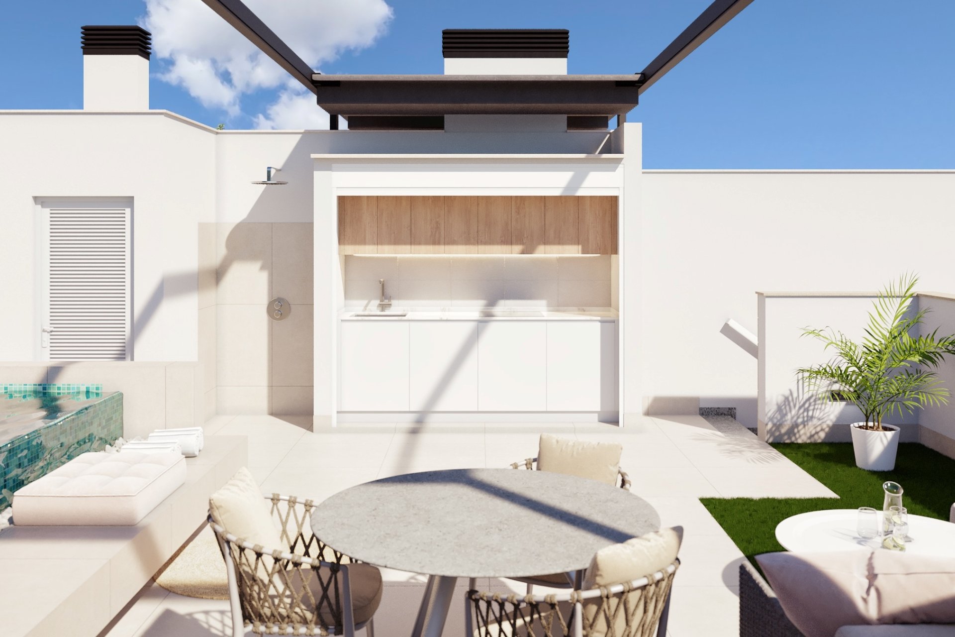Obra nueva - Bungalow - Solarium -
Pilar de la Horadada