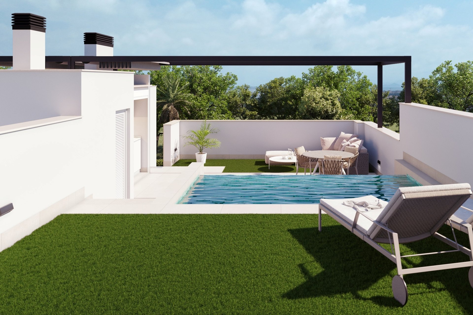 Obra nueva - Bungalow - Solarium -
Pilar de la Horadada