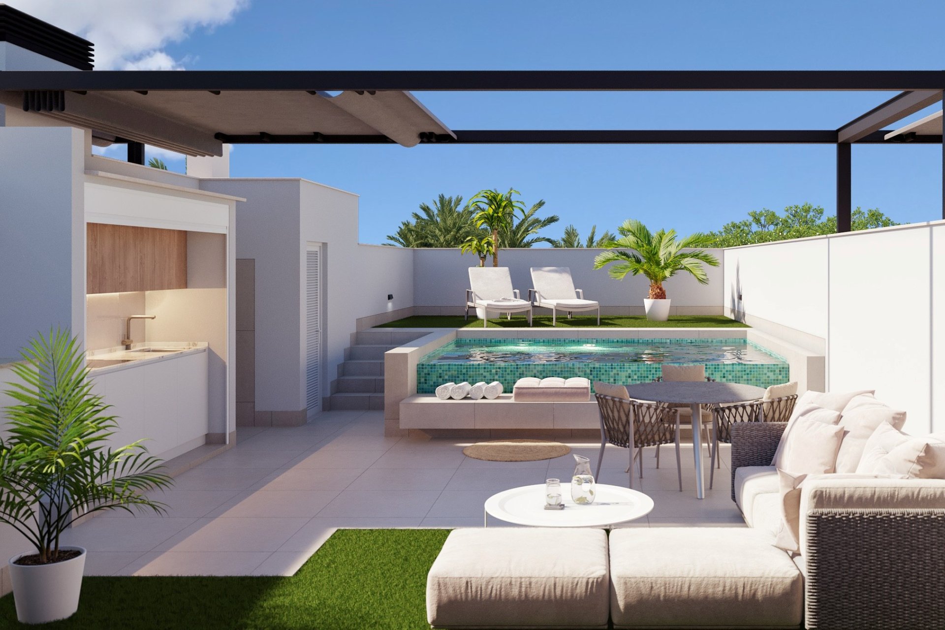 Obra nueva - Bungalow - Solarium -
Pilar de la Horadada
