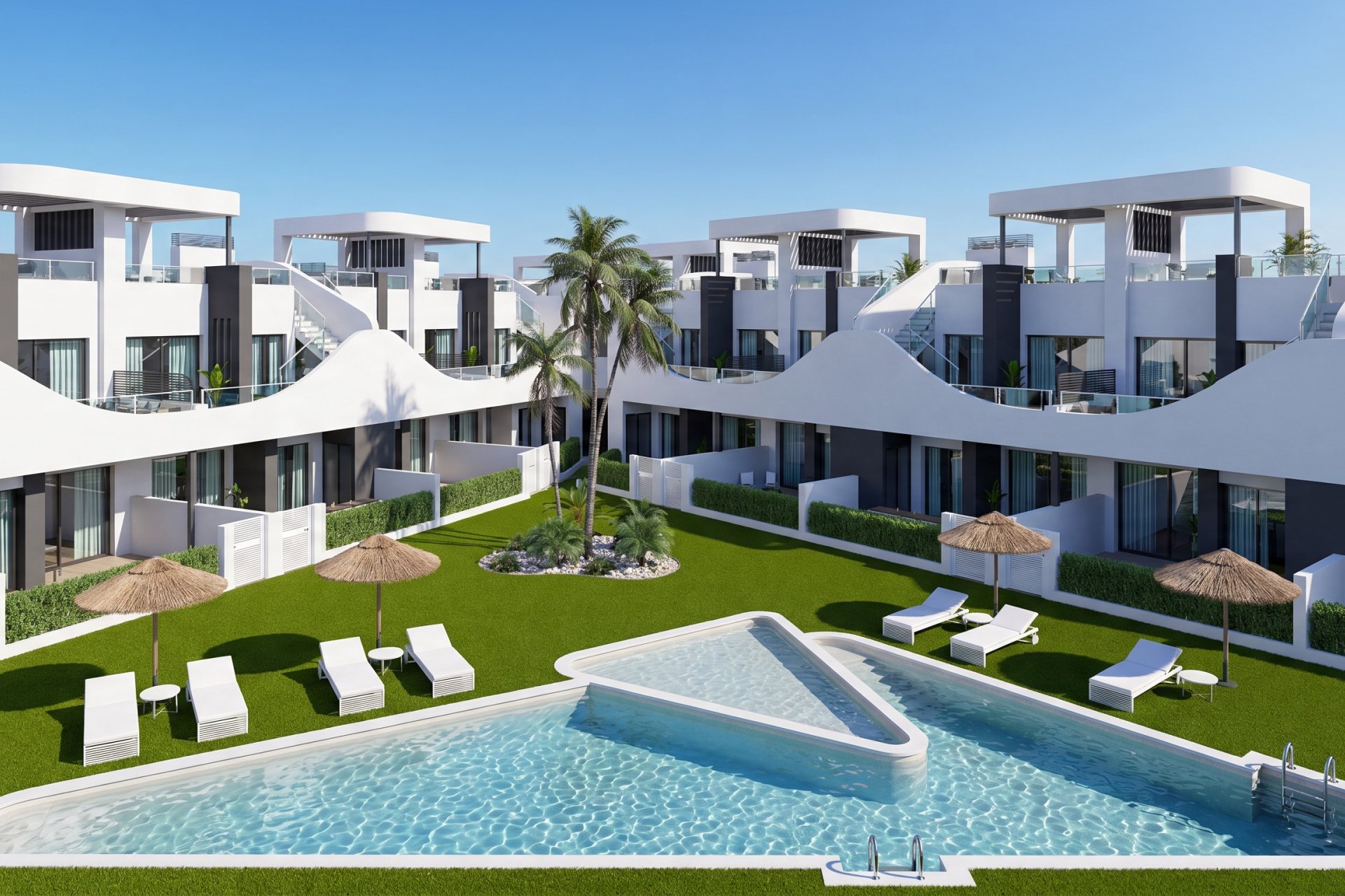 Obra nueva - Bungalow - Solarium -
San Fulgencio