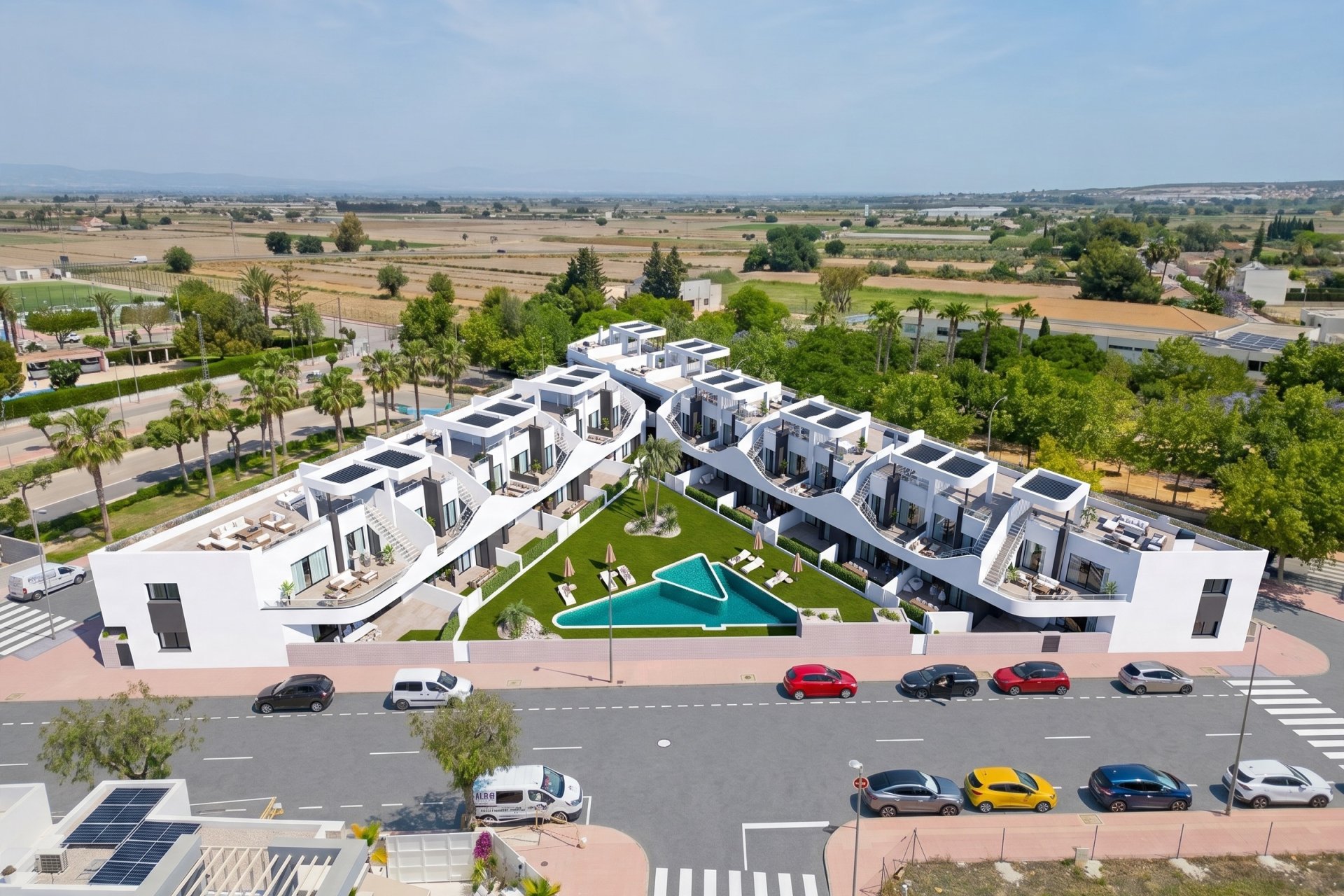 Obra nueva - Bungalow - Solarium -
San Fulgencio