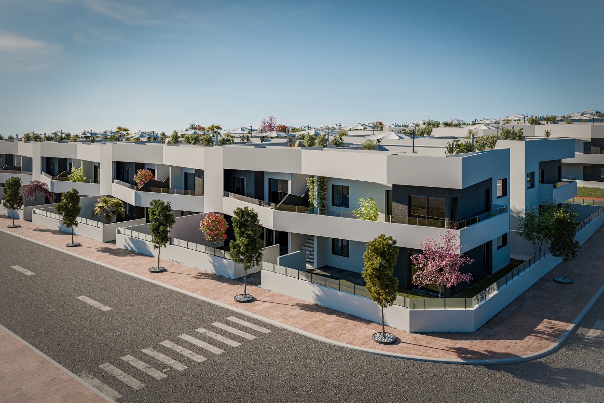 Obra nueva - Bungalow - Solarium -
San Miguel de Salinas