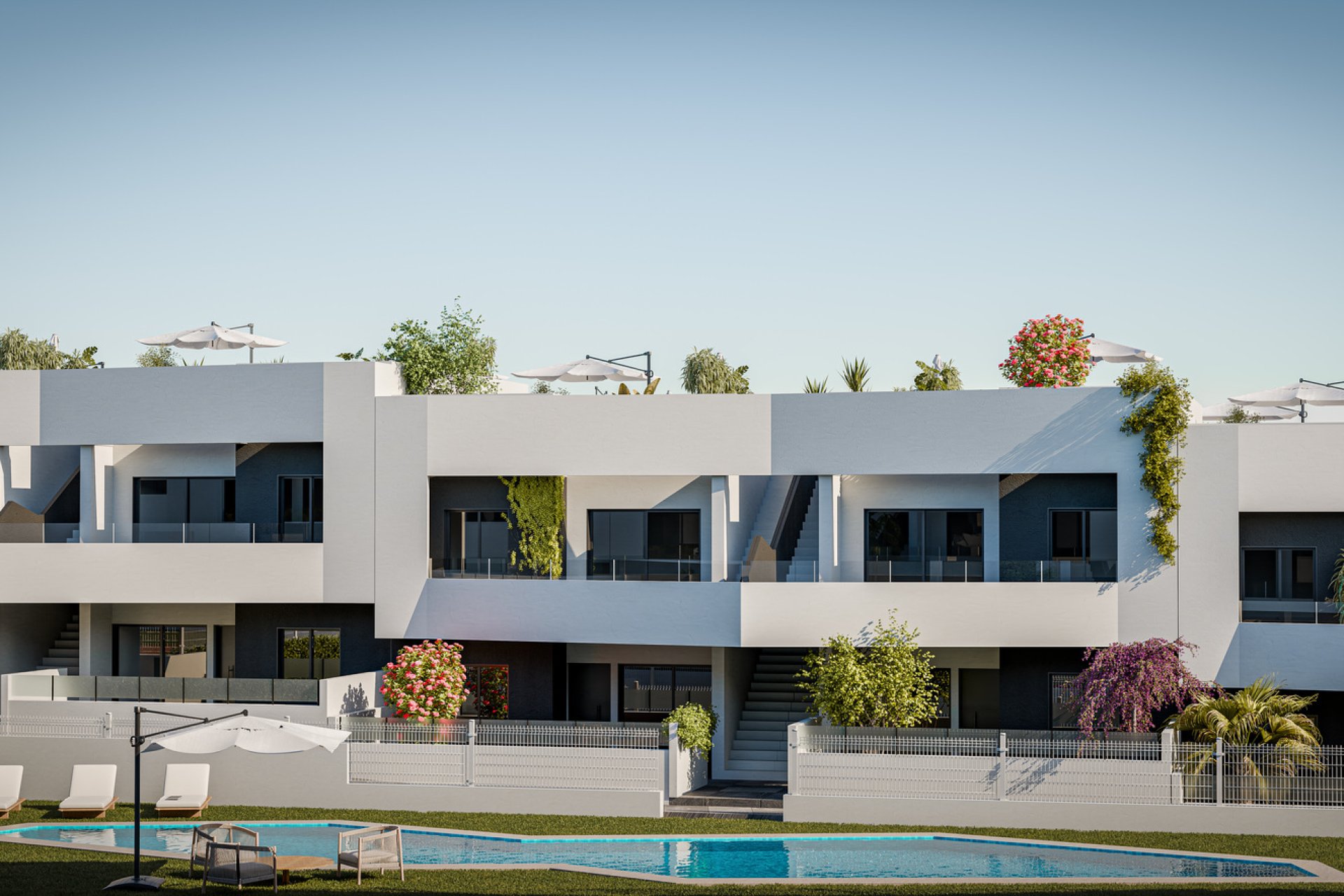 Obra nueva - Bungalow - Solarium -
San Miguel de Salinas