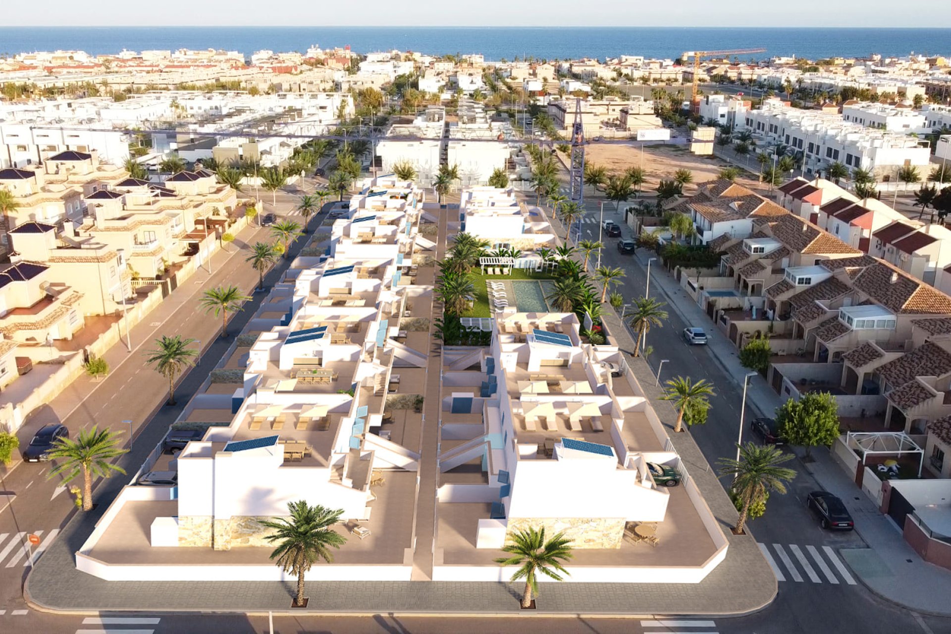 Obra nueva - Bungalow - Solarium -
Torre de la Horadada