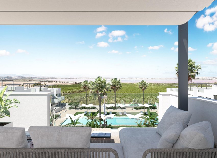 Obra nueva - Bungalow - Solarium -
Torrevieja