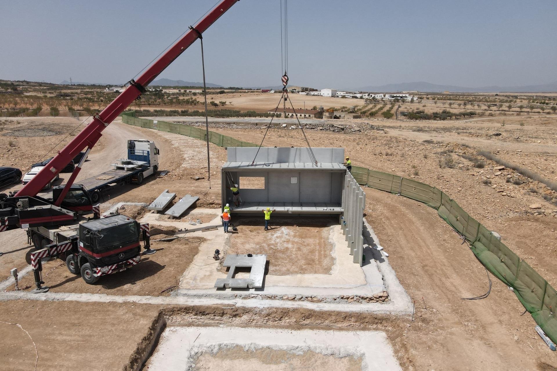 Obra nueva: bungalows en Fuente Álamo, Murcia