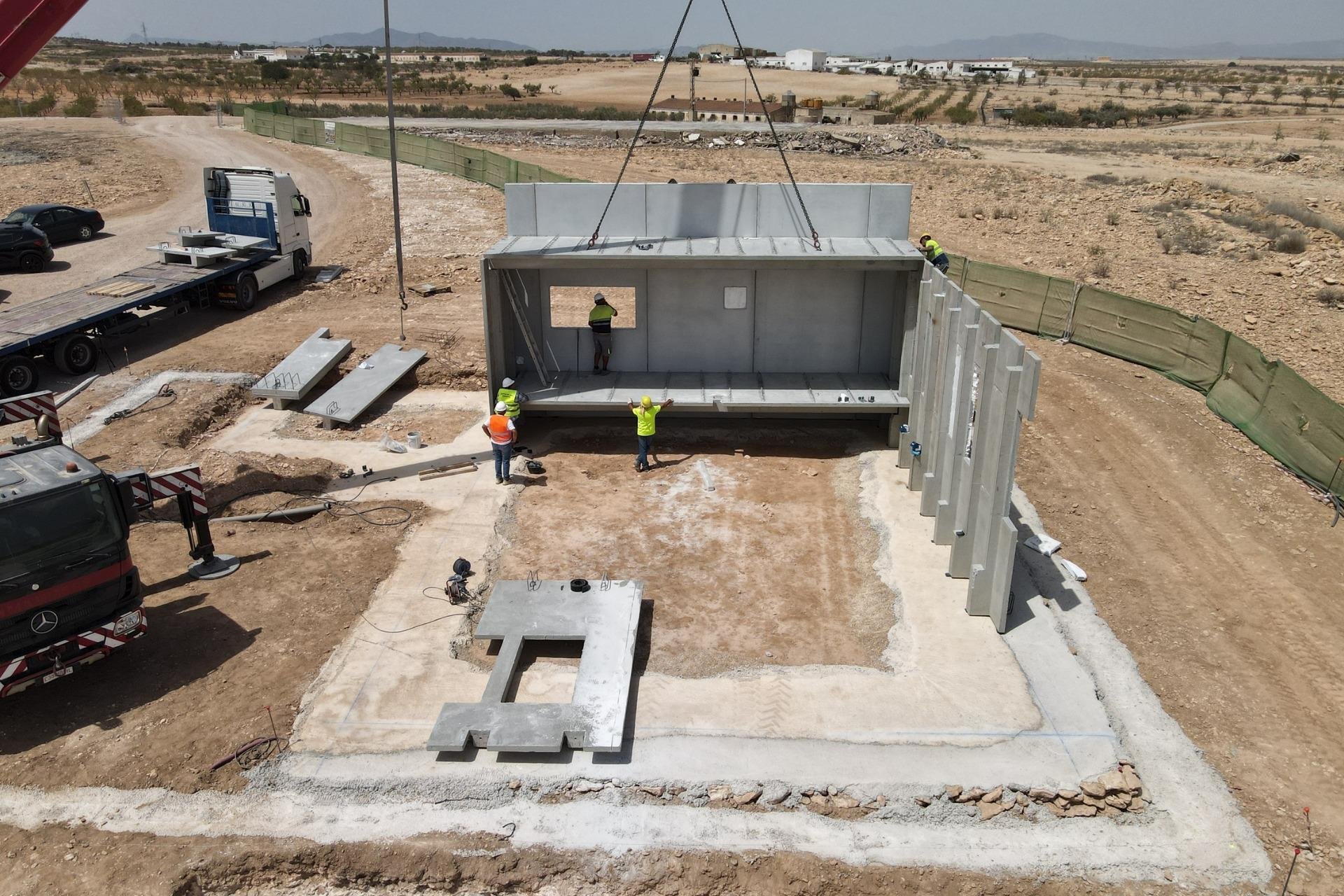 Obra nueva: bungalows en Fuente Álamo, Murcia