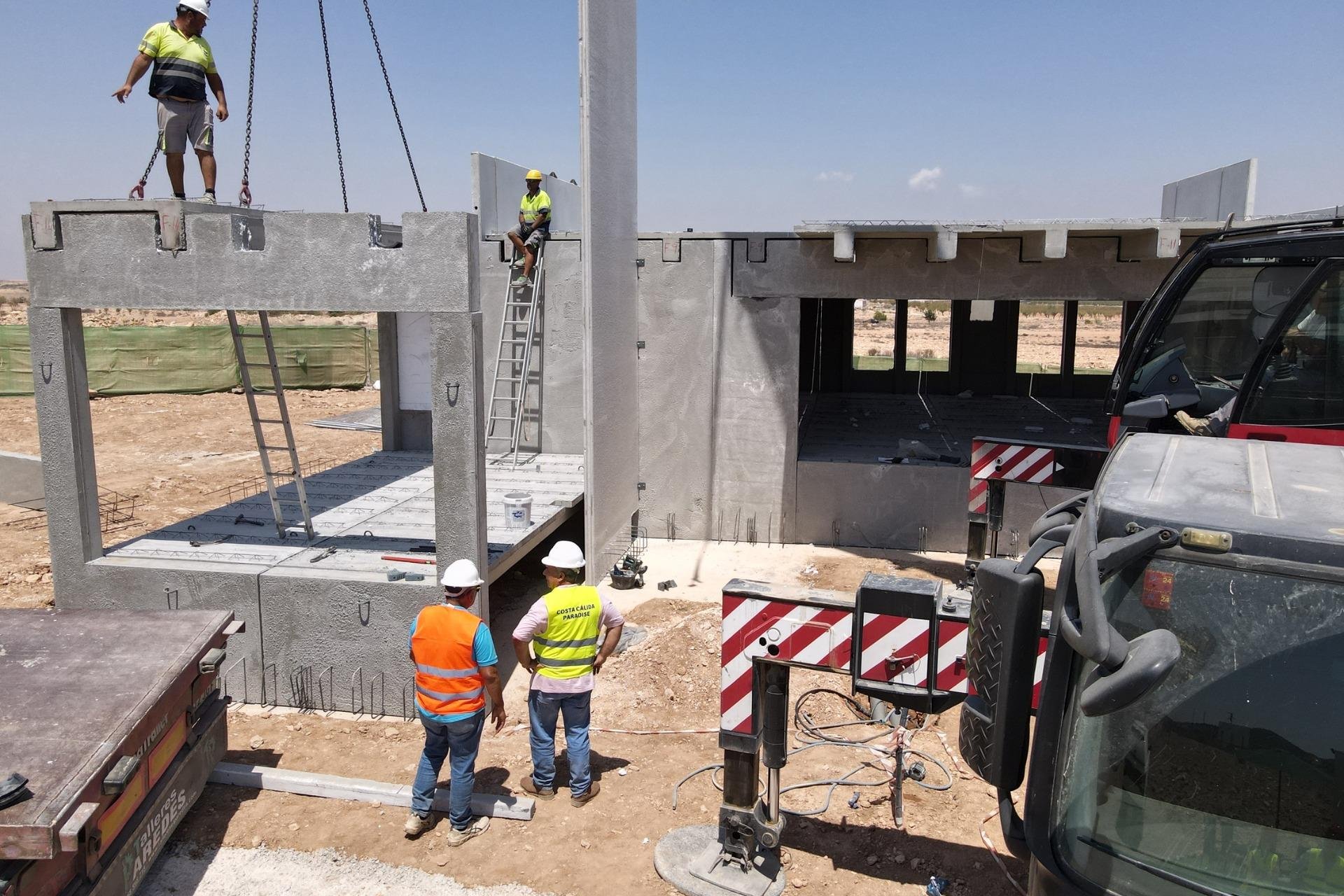 Obra nueva: bungalows en Fuente Álamo, Murcia