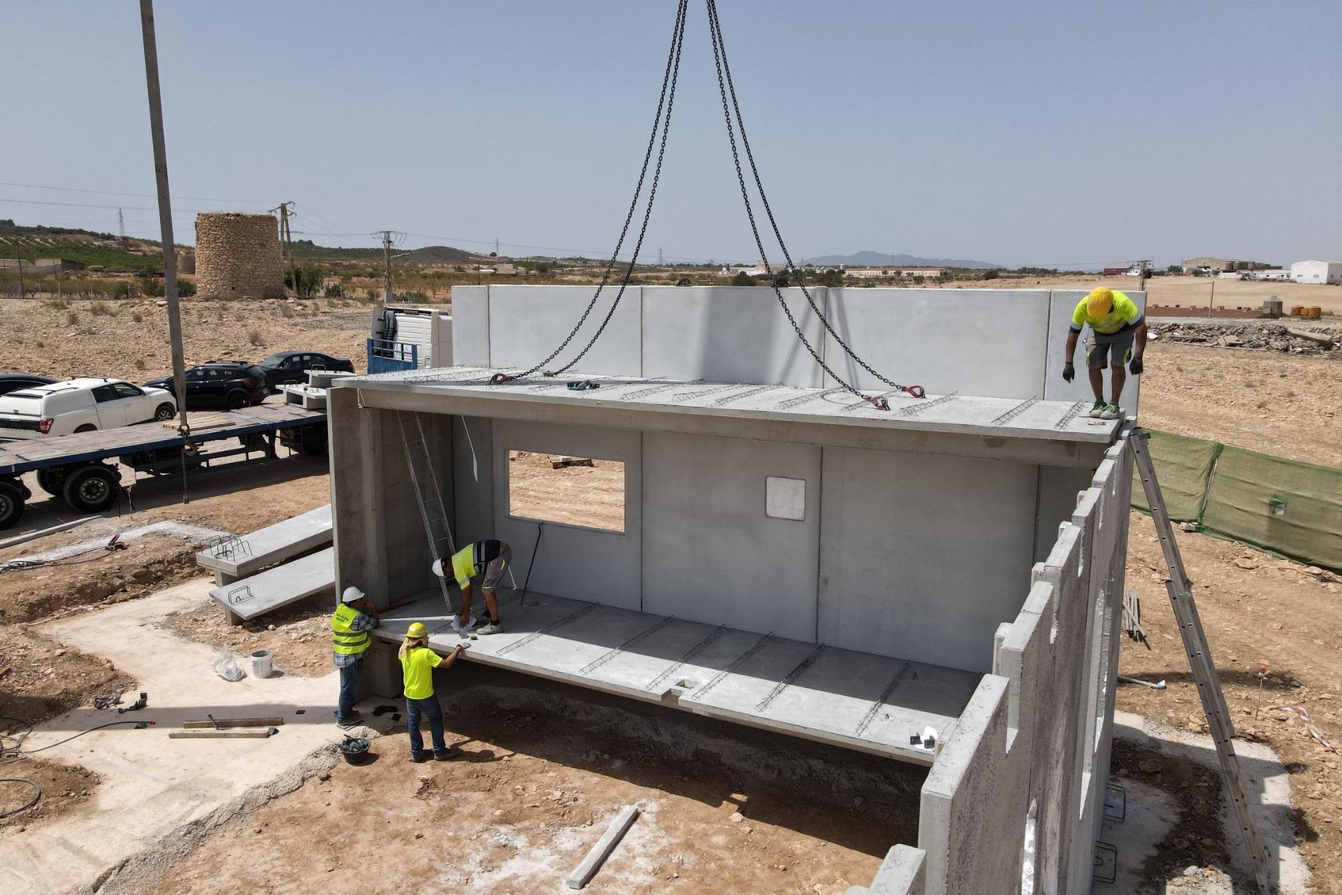 Obra nueva: bungalows en Fuente Álamo, Murcia