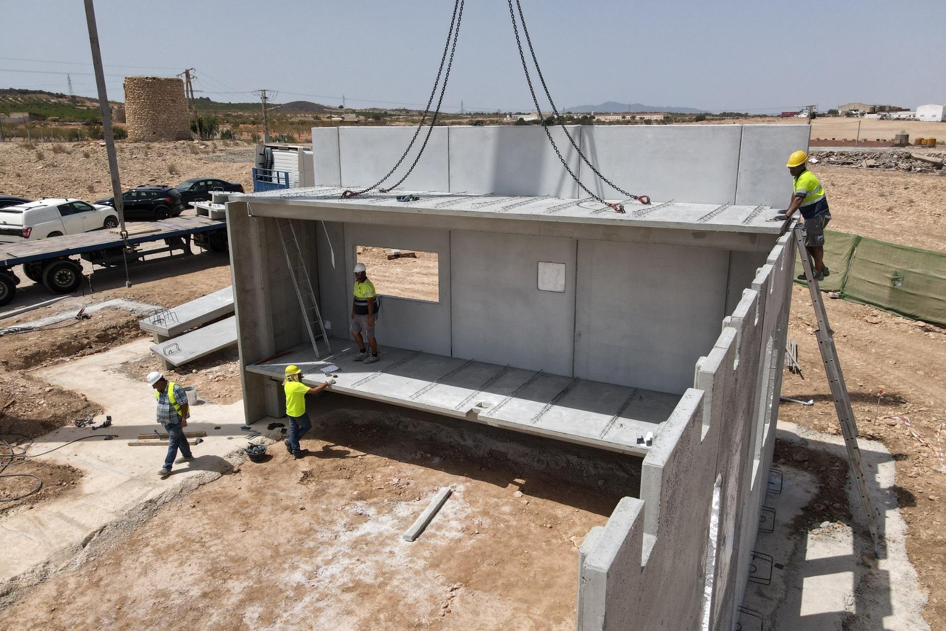 Obra nueva: bungalows en Fuente Álamo, Murcia