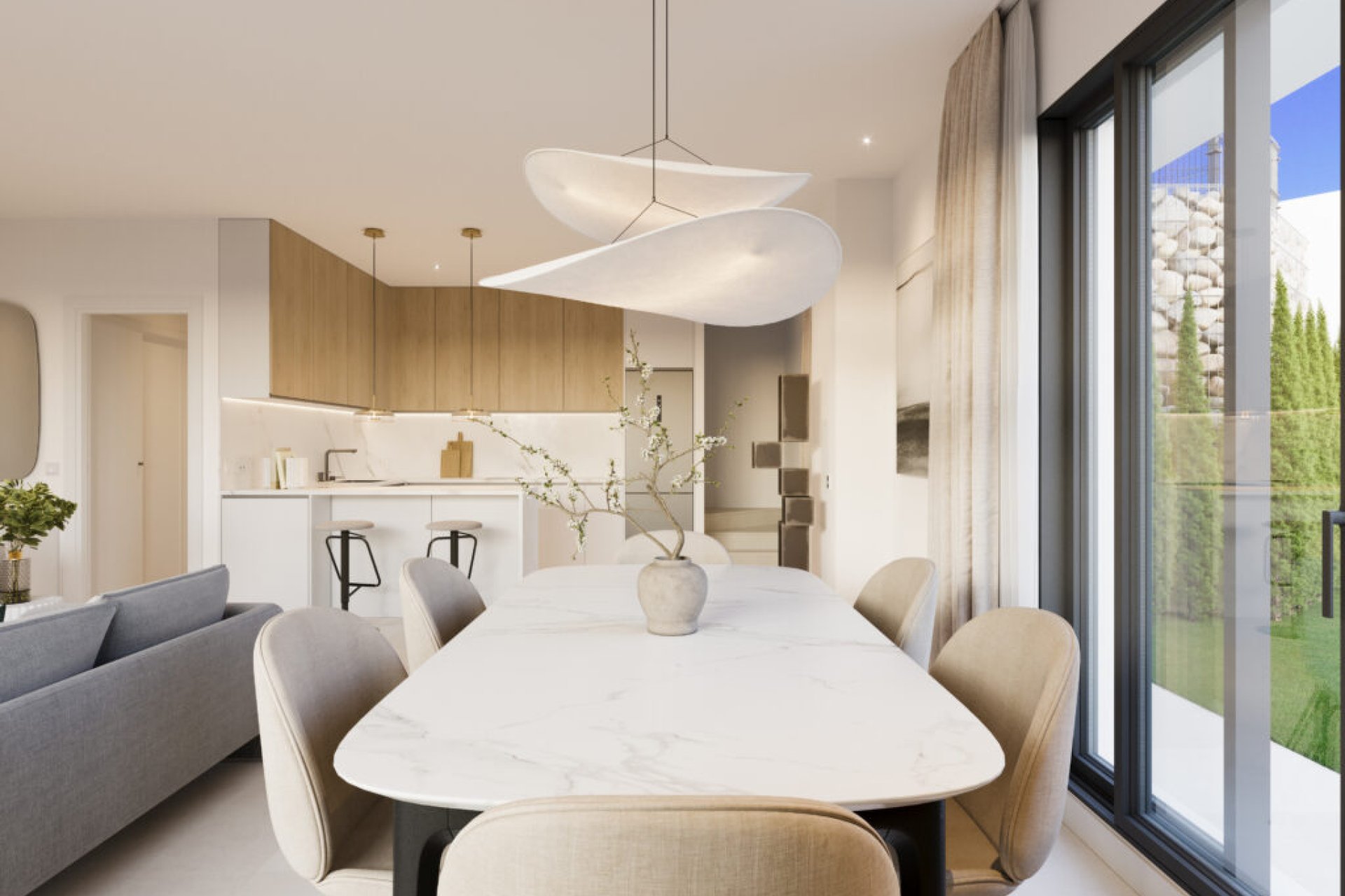 Obra nueva - Casa Adosada -
Algarrobo