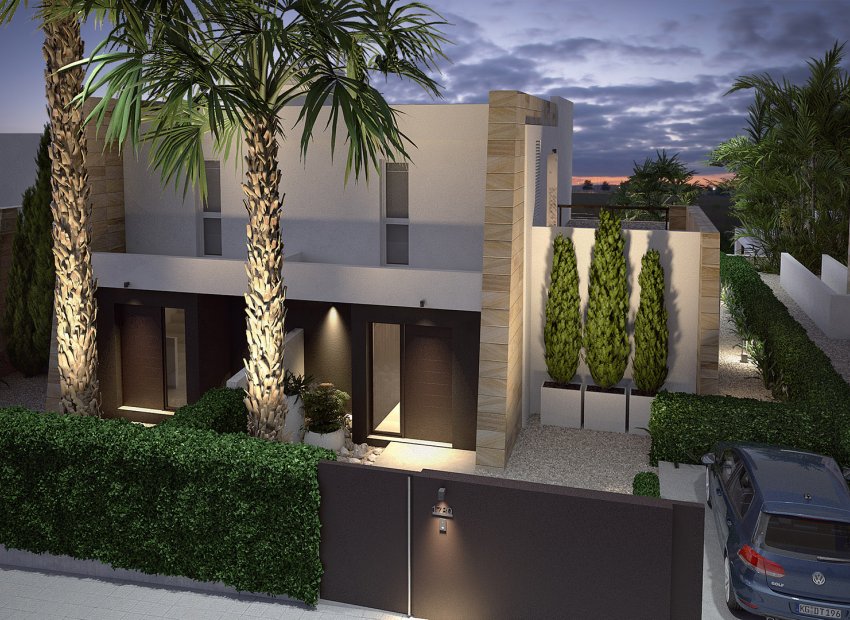 Obra nueva - Casa Adosada -
Algorfa - La Finca Golf