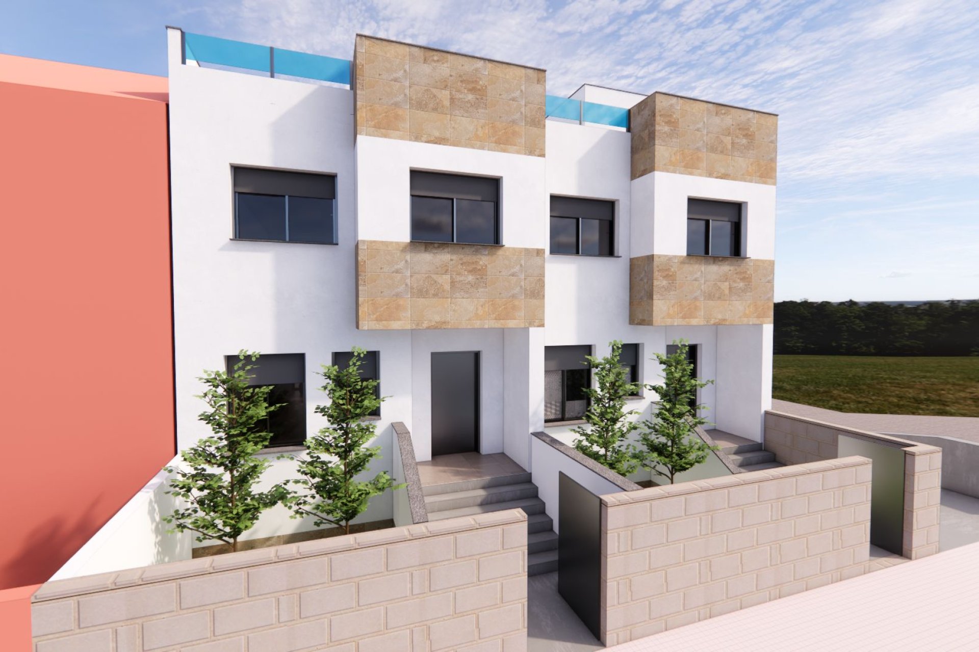 Obra nueva - Casa Adosada -
Bigastro