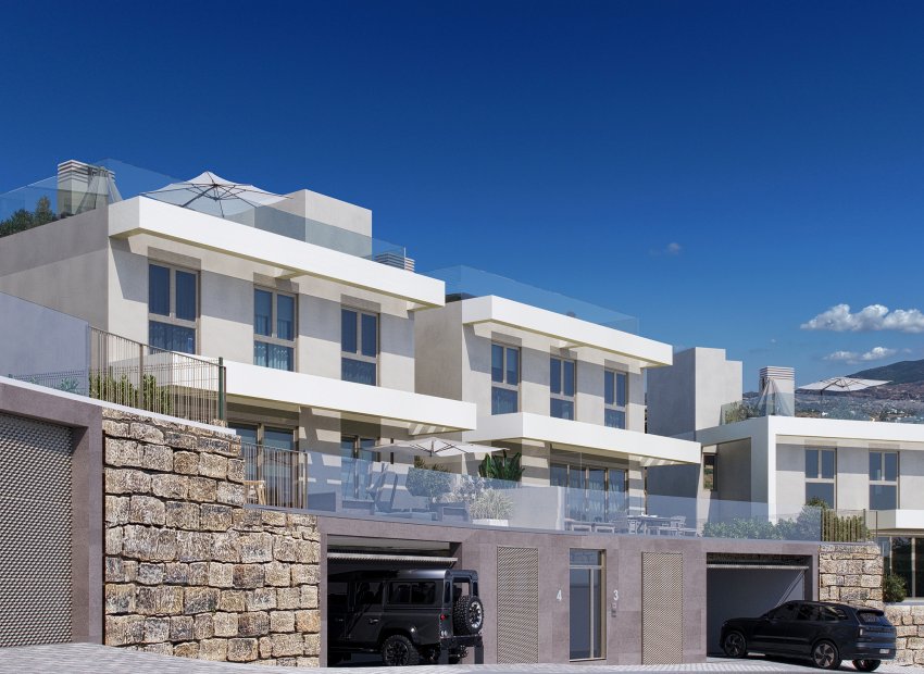 Obra nueva - Casa Adosada -
Mijas