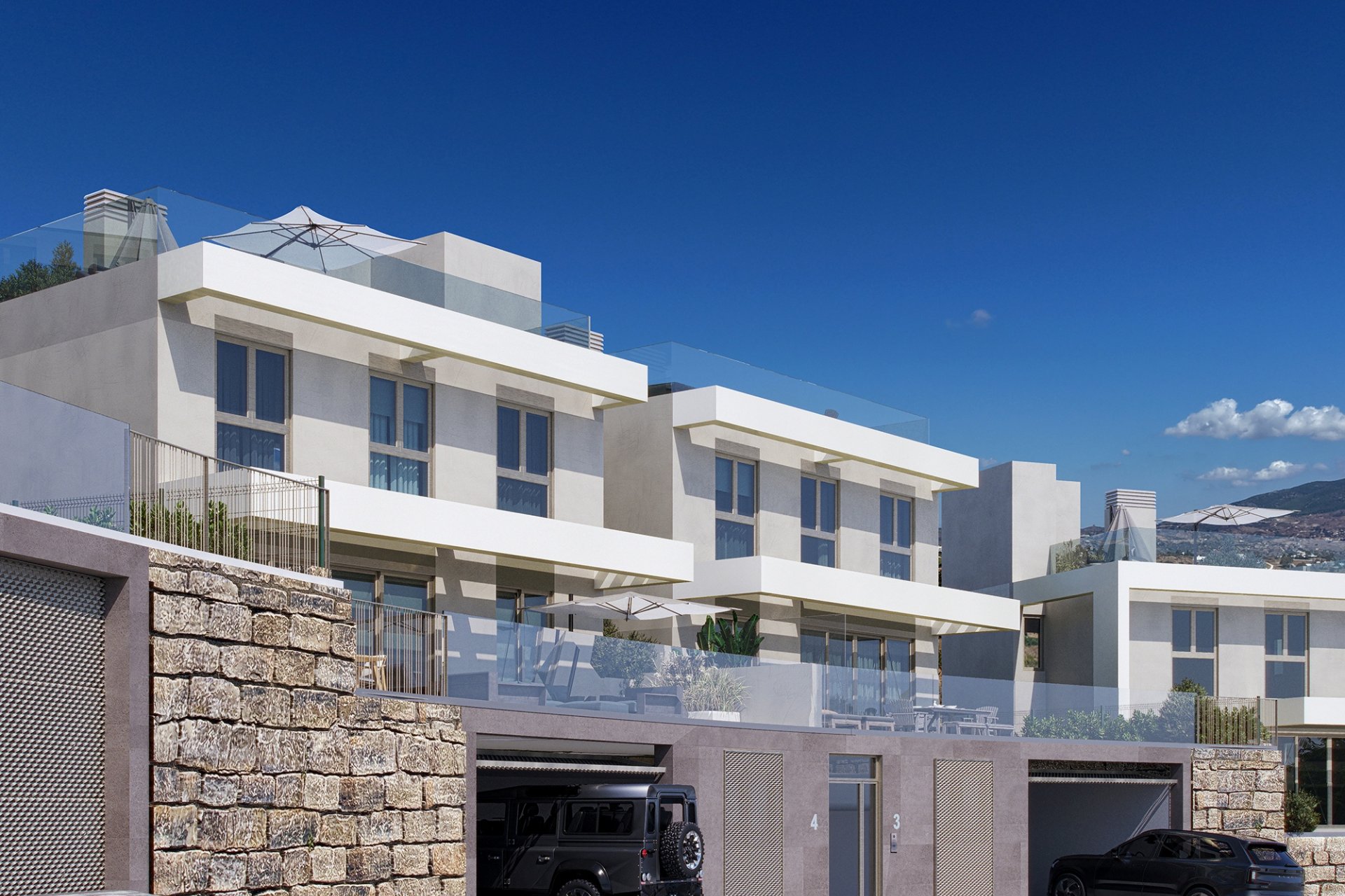 Obra nueva - Casa Adosada -
Mijas