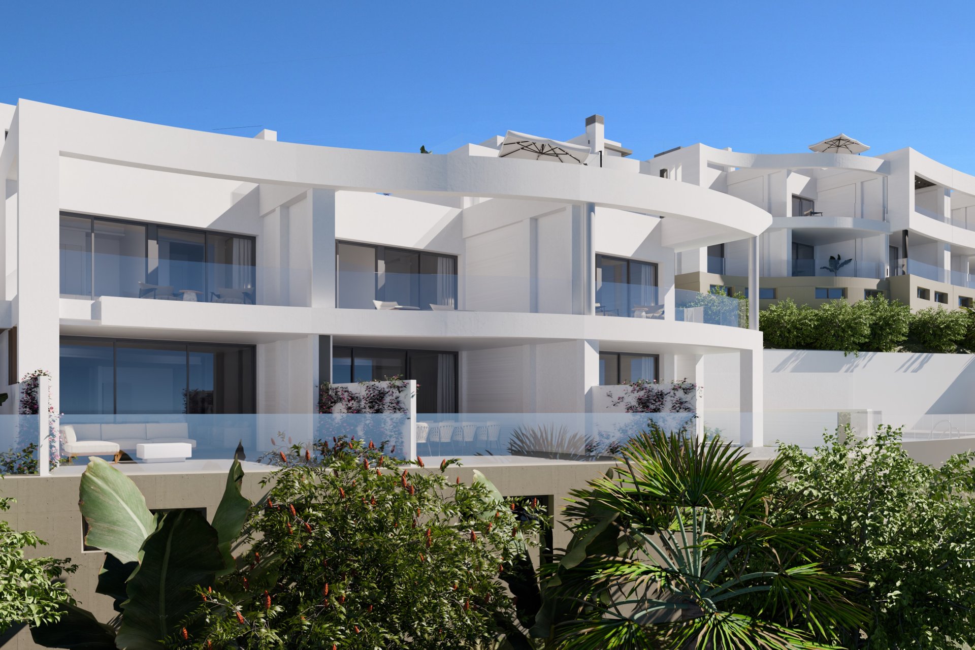 Obra nueva - Casa Adosada -
Mijas