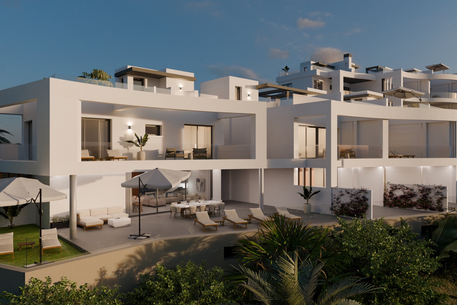Obra nueva - Casa Adosada -
Mijas