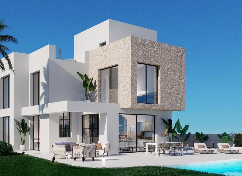 Obra Nueva de Villas en Balcón de Finestrat