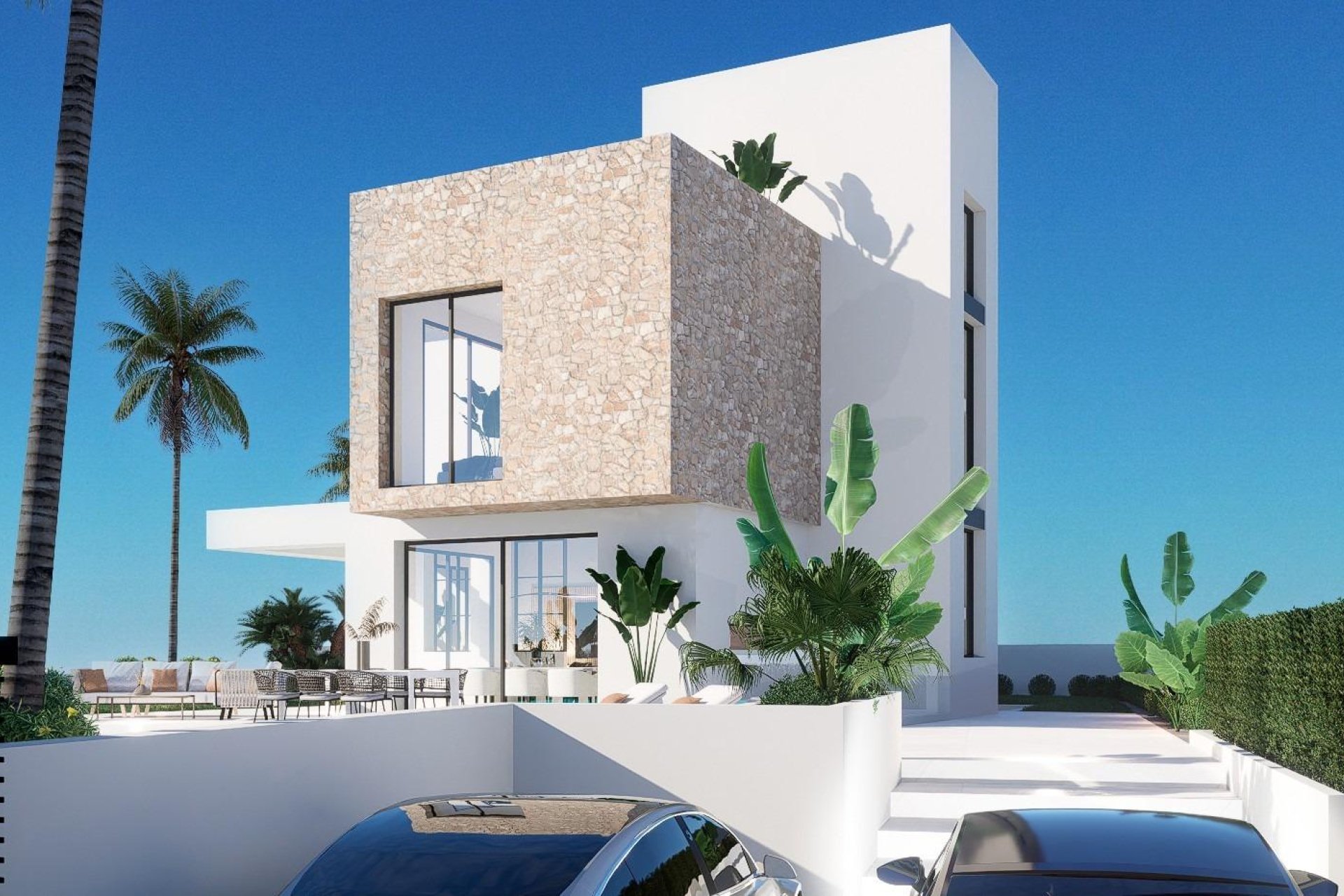 Obra Nueva de Villas en Balcón de Finestrat