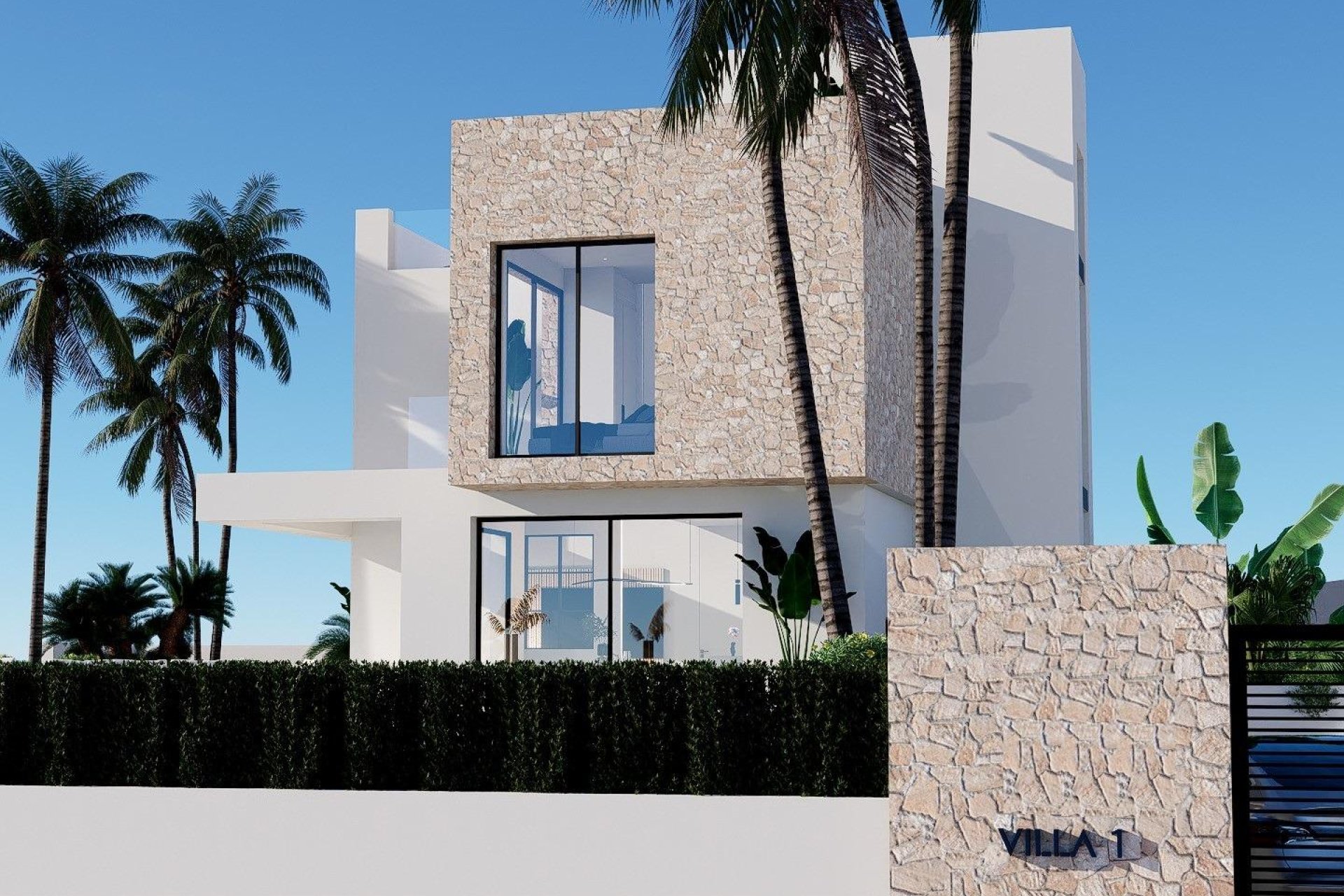 Obra Nueva de Villas en Balcón de Finestrat