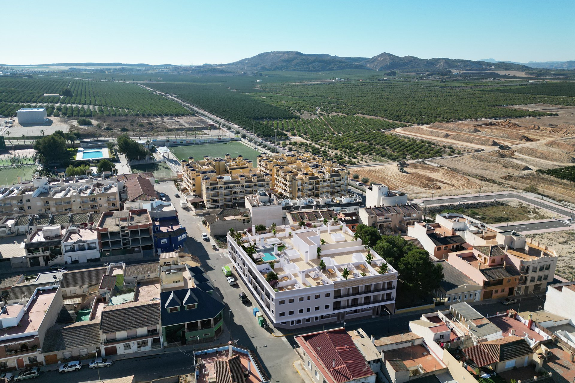 Obra nueva - Piso - Planta baja -
Algorfa