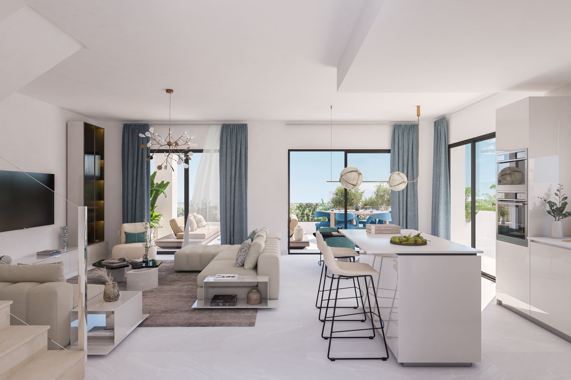 Obra nueva - Villa /Adosado -
Estepona