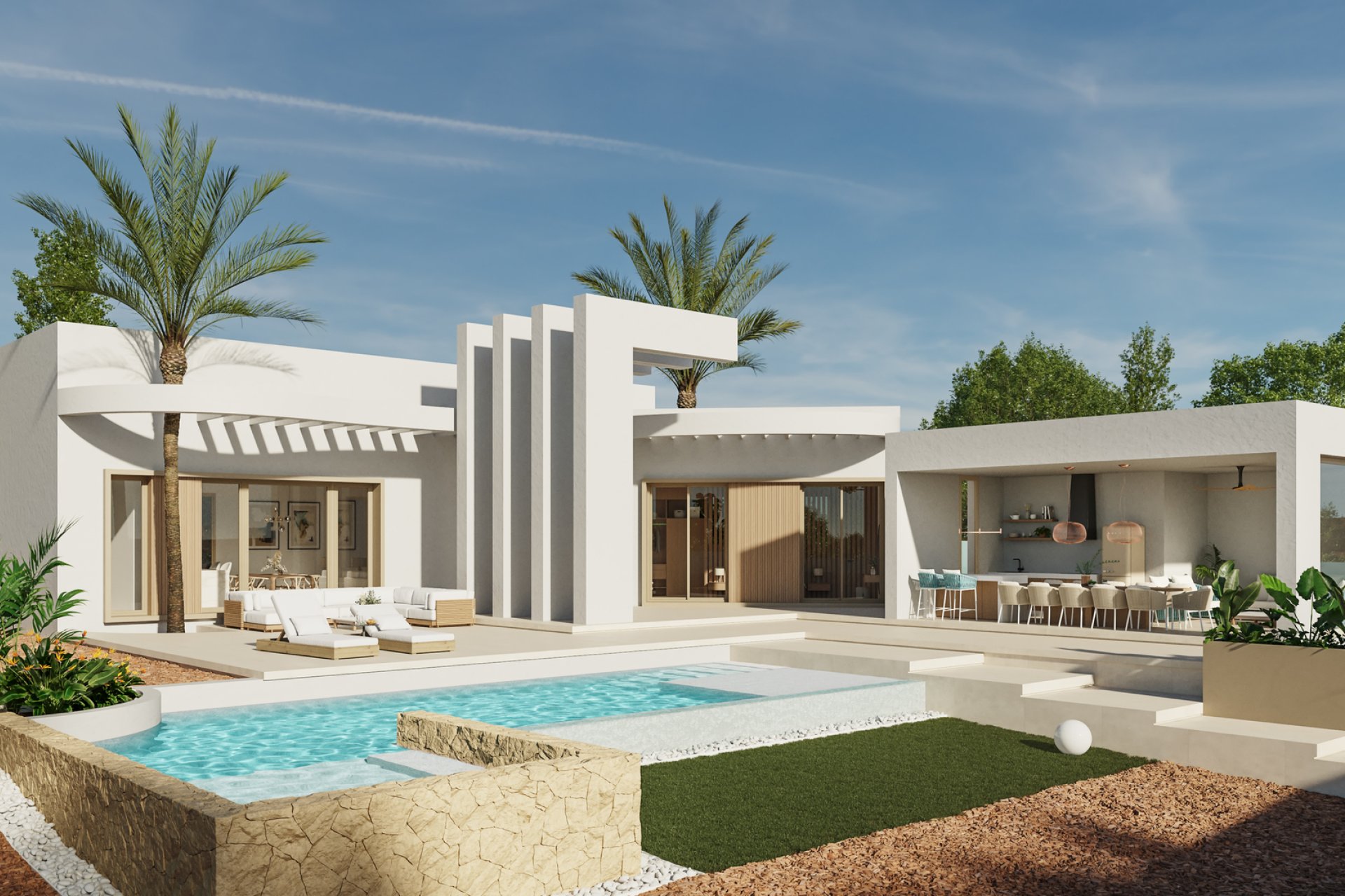 Obra nueva - Villa -
Algorfa - La Finca Golf