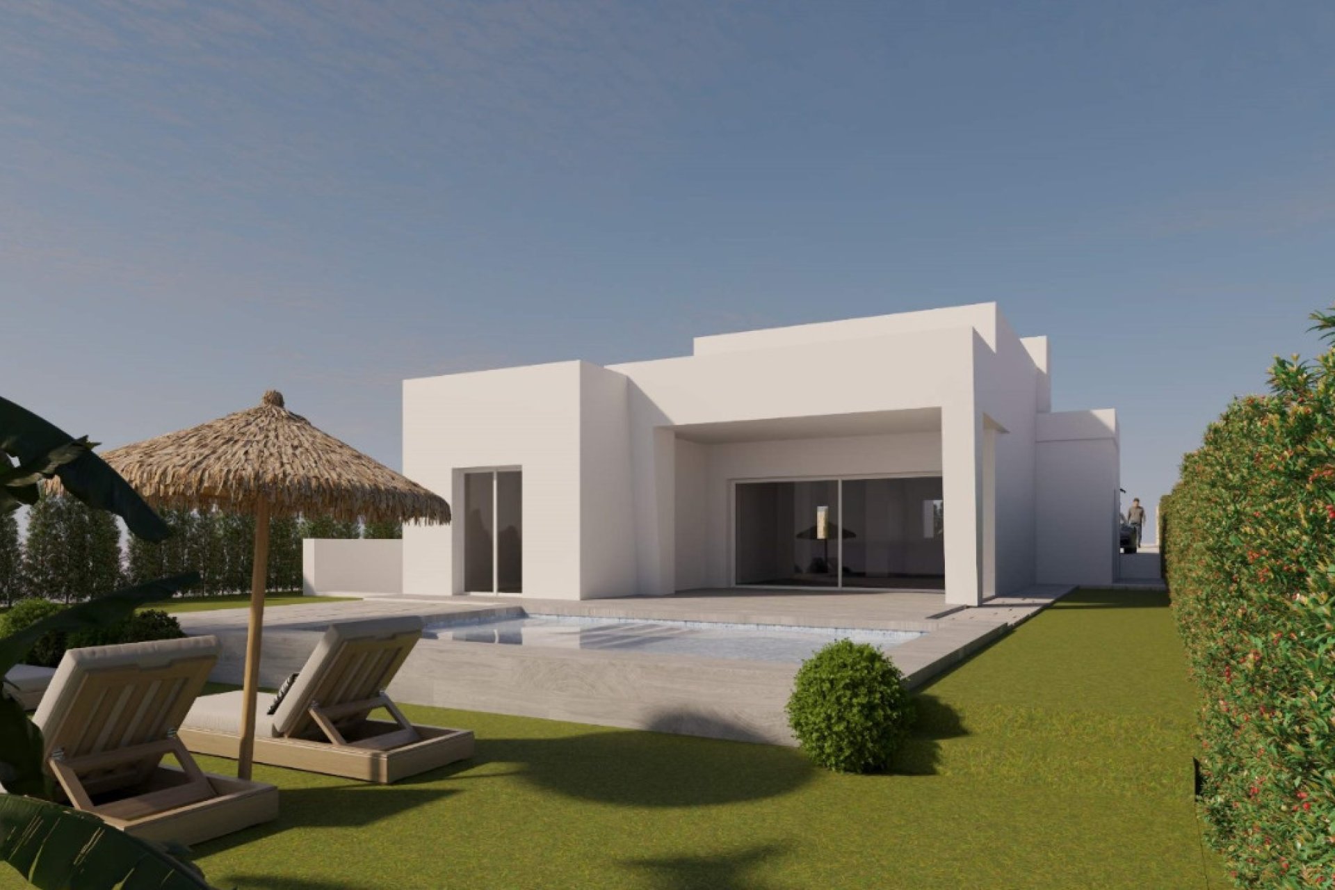 Obra nueva - Villa -
Algorfa - La Finca Golf