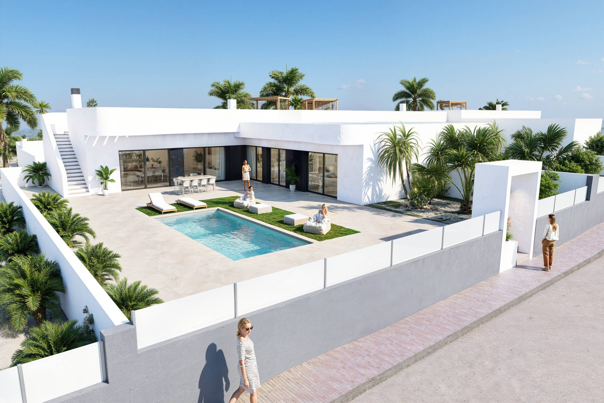 Obra nueva - Villa -
Algorfa