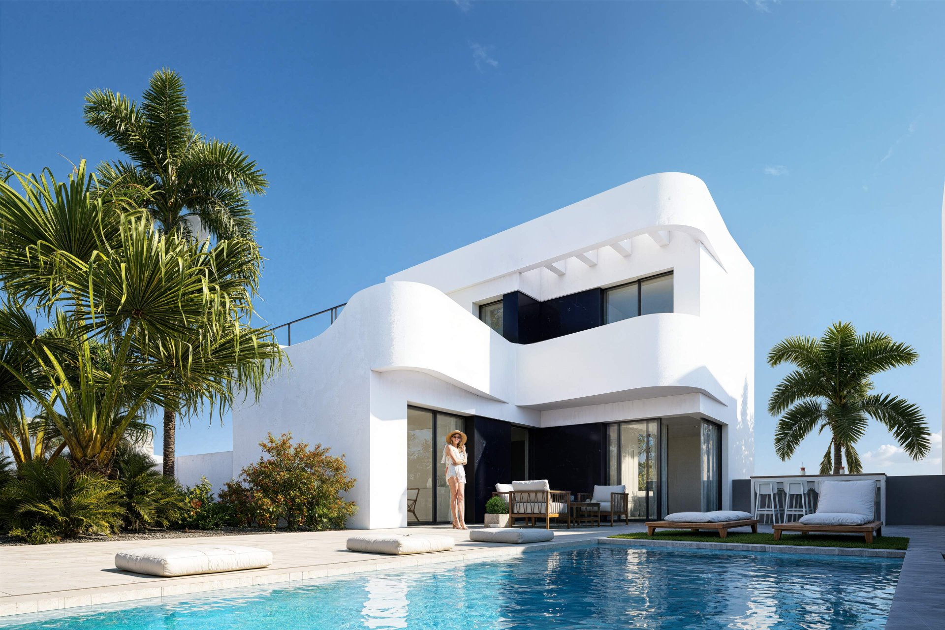Obra nueva - Villa -
Algorfa