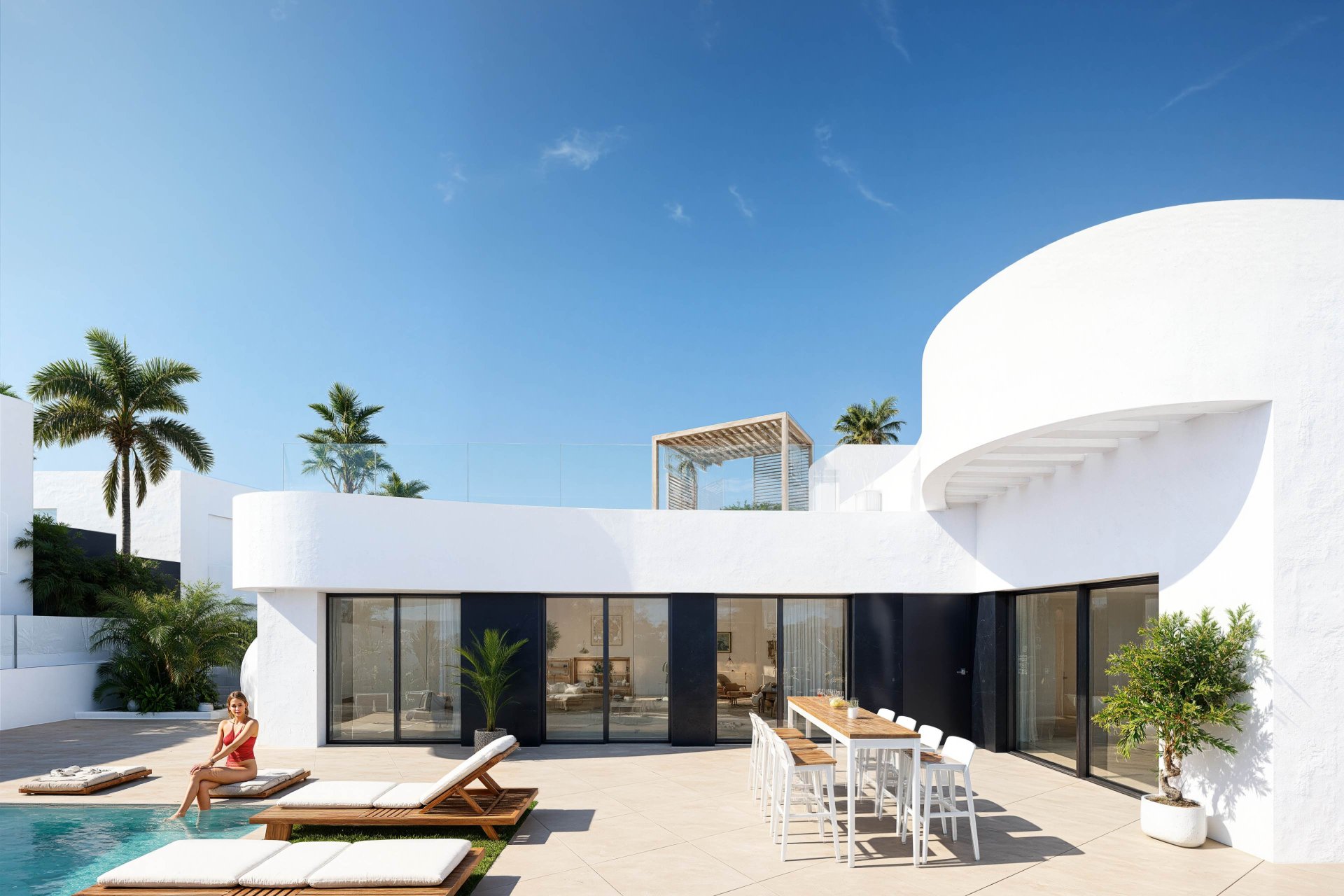 Obra nueva - Villa -
Algorfa