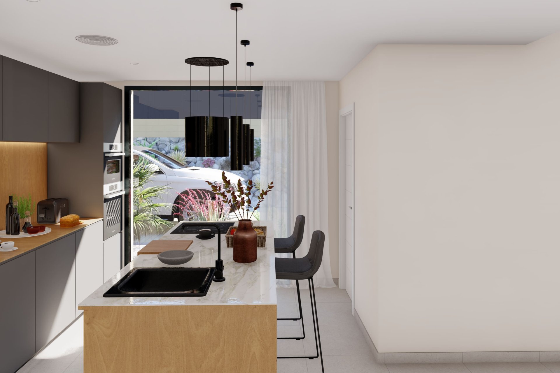 Obra nueva - Villa -
Baños y Mendigo